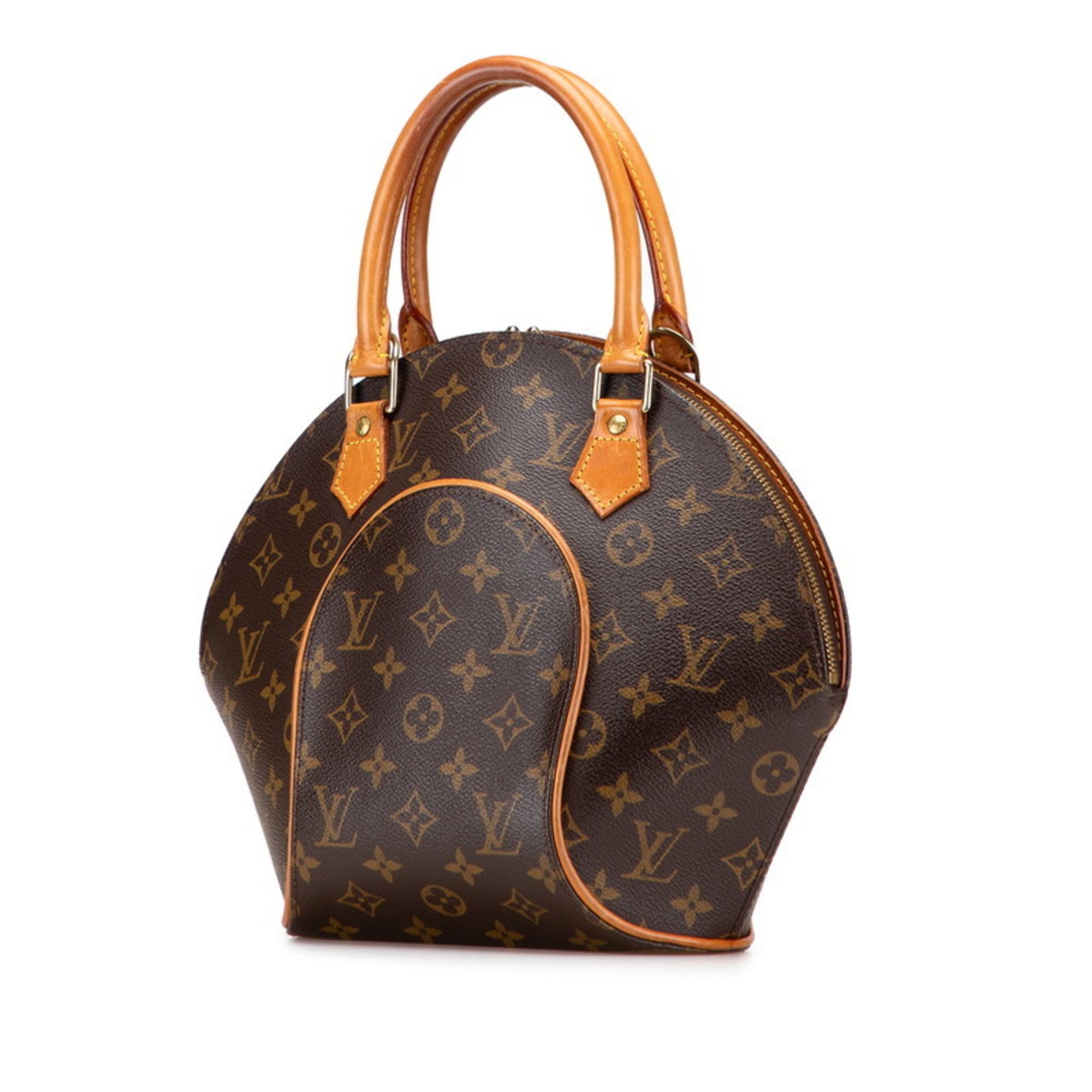 Louis Vuitton Monogram Brown Pvc Leather Handbag (Pre-Owned)