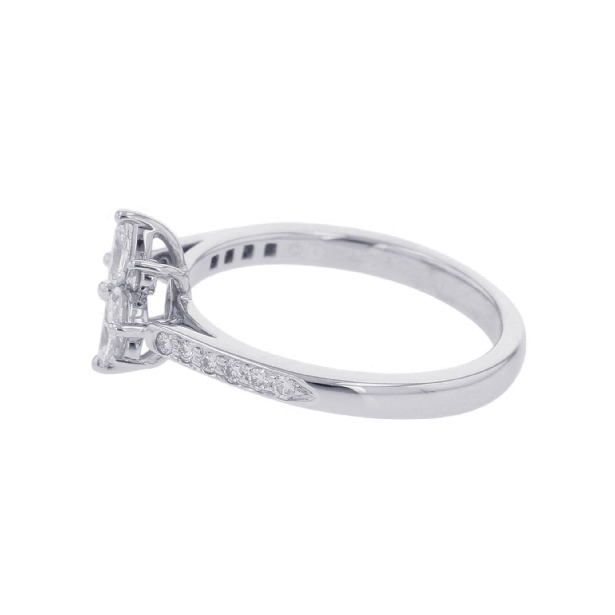Tiffany Platinum Platinum 950 Band Ring (Pre-Owned)