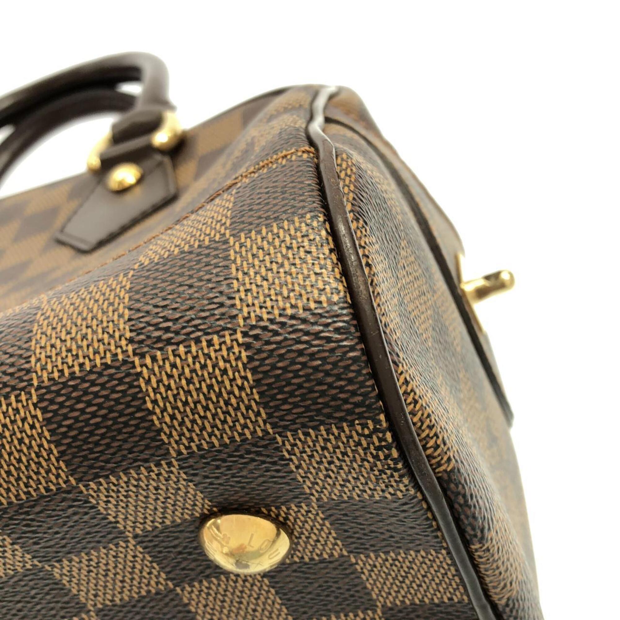 Louis Vuitton Brown Coated Canvas Handbag (Pre-Owned)