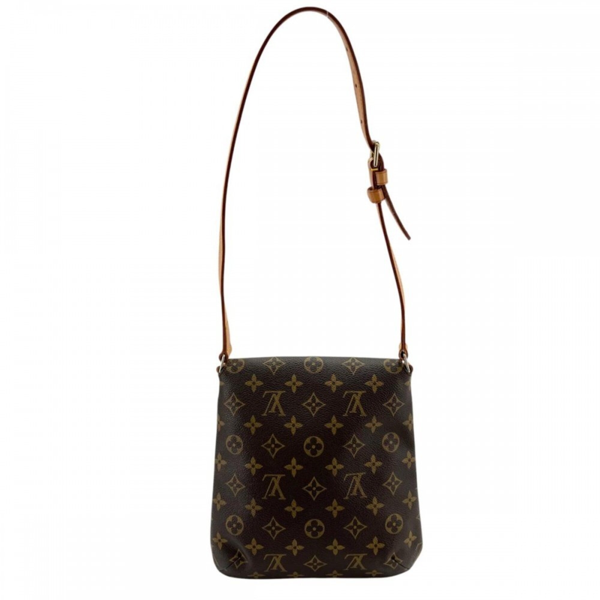 Louis Vuitton Brown Monogram Canvas Shoulder Bag (Pre-Owned)