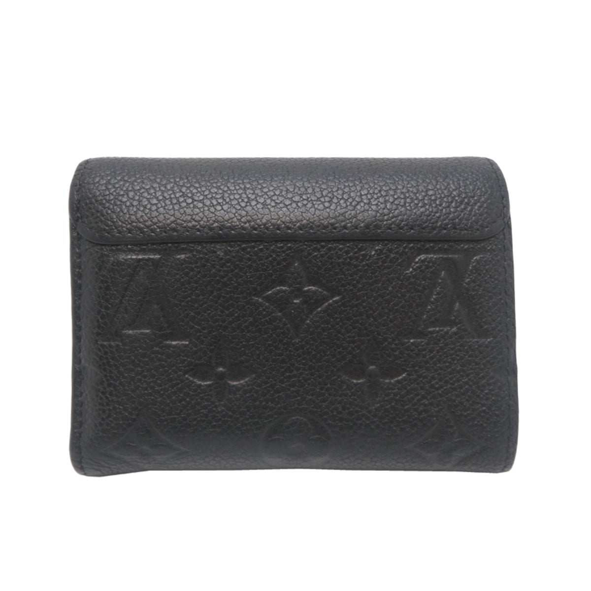 Louis Vuitton Black Noir Monogram Empreinte Wallet (Tri-Fold) (Pre-Owned)