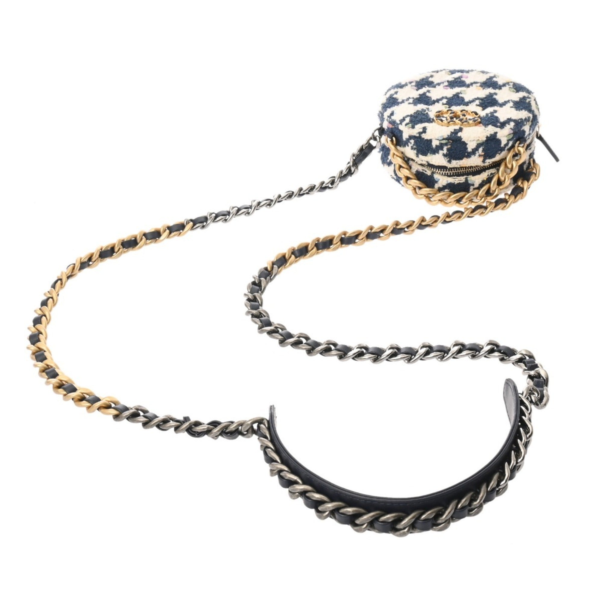 Chanel Multi-Color Tweed Shoulder Bag (Pre-Owned)