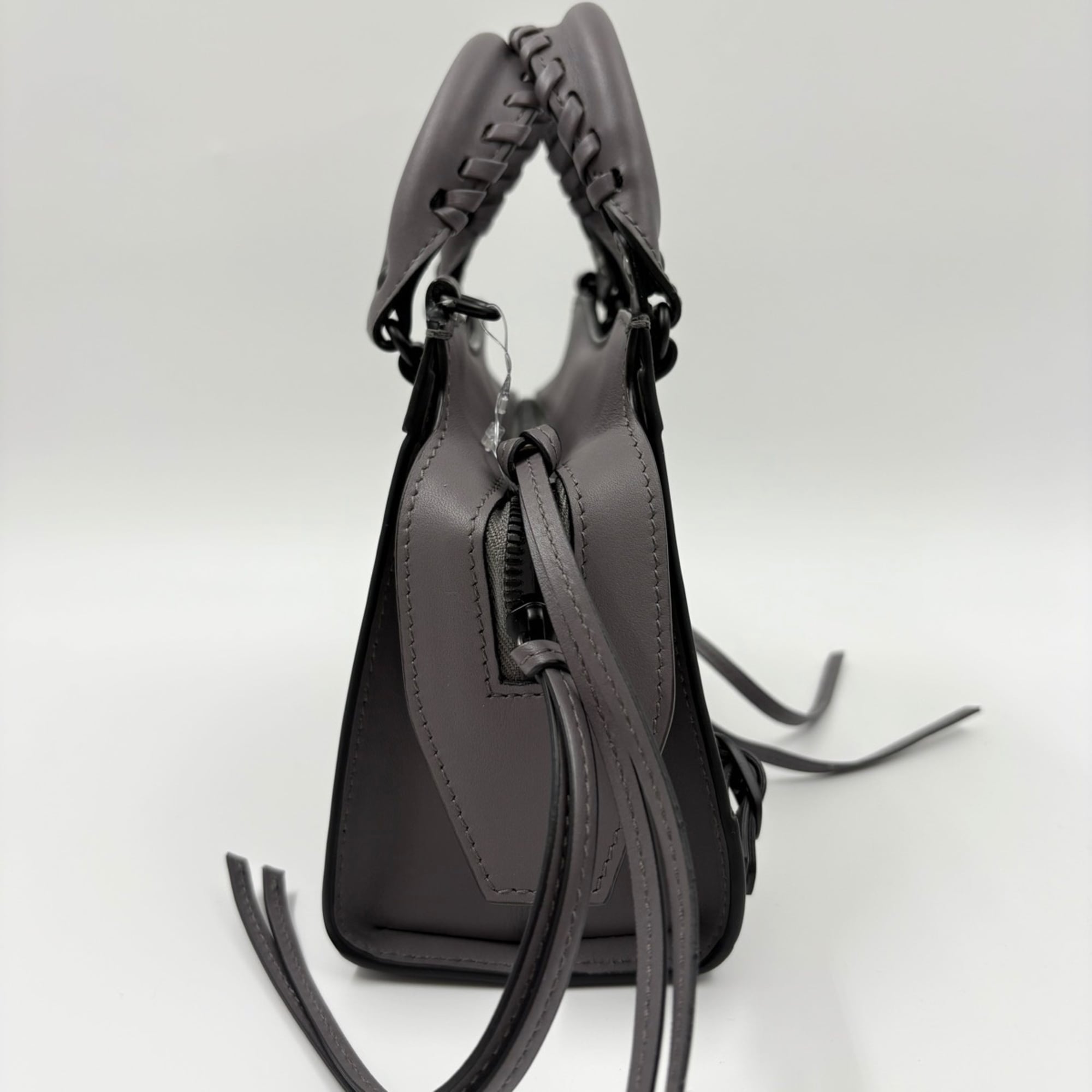Balenciaga Gray Handbag Shoulder Bag (Pre-Owned)