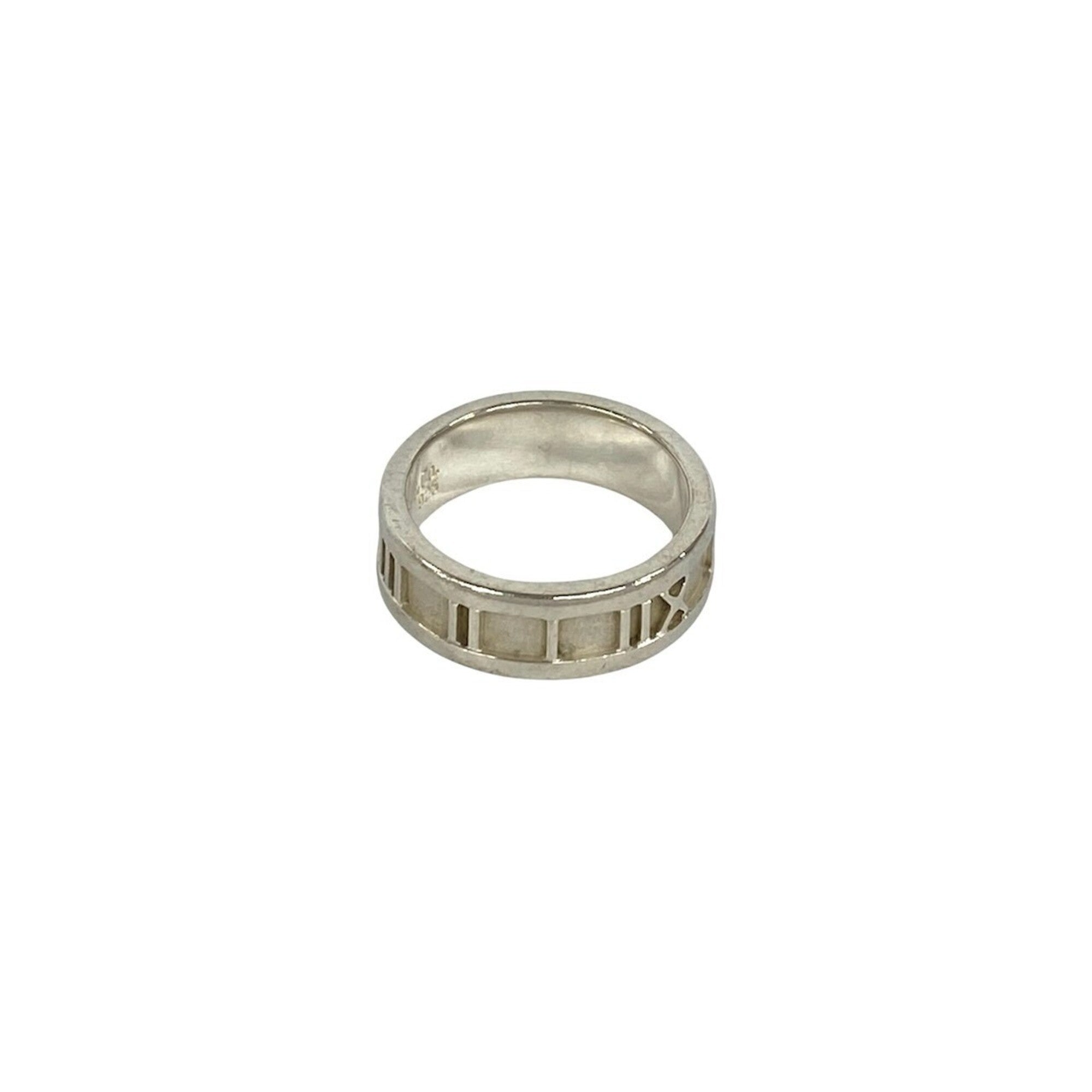 Tiffany Silver Silver 925 Band Ring (Pre-Owned)