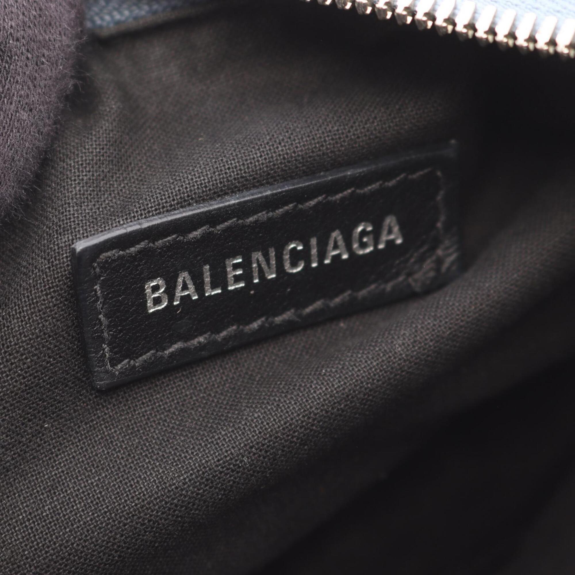 Balenciaga Blue Denim Handbag Shoulder Bag (Pre-Owned)