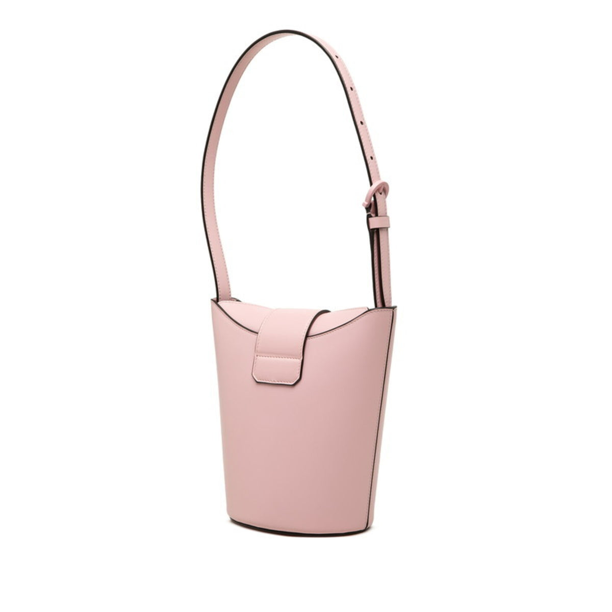 Salvatore Ferragamo Pink Leather Handbag Shoulder Bag (Pre-Owned)