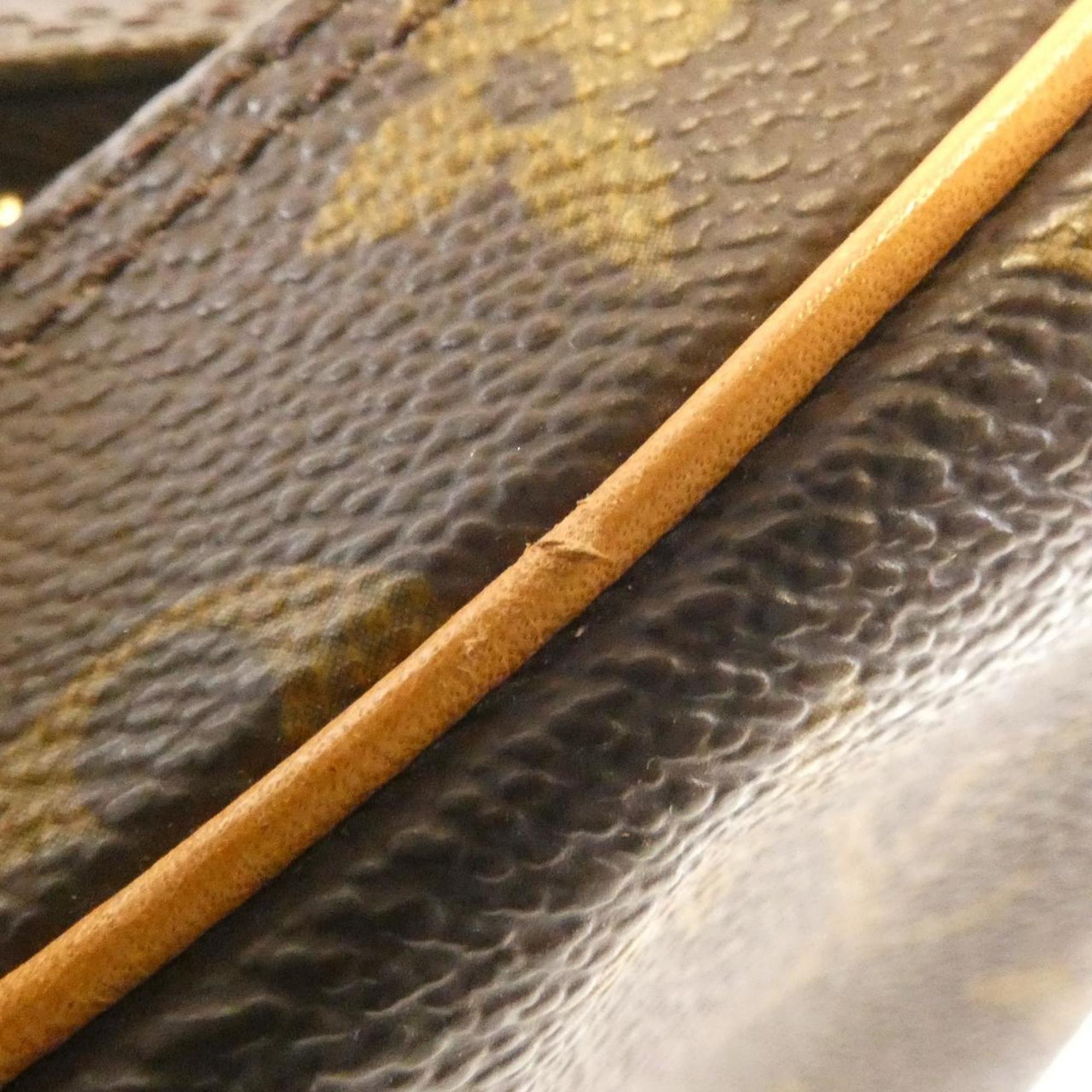 Louis Vuitton Marron Coated Canvas Shoulder Bag (Pre-Owned)
