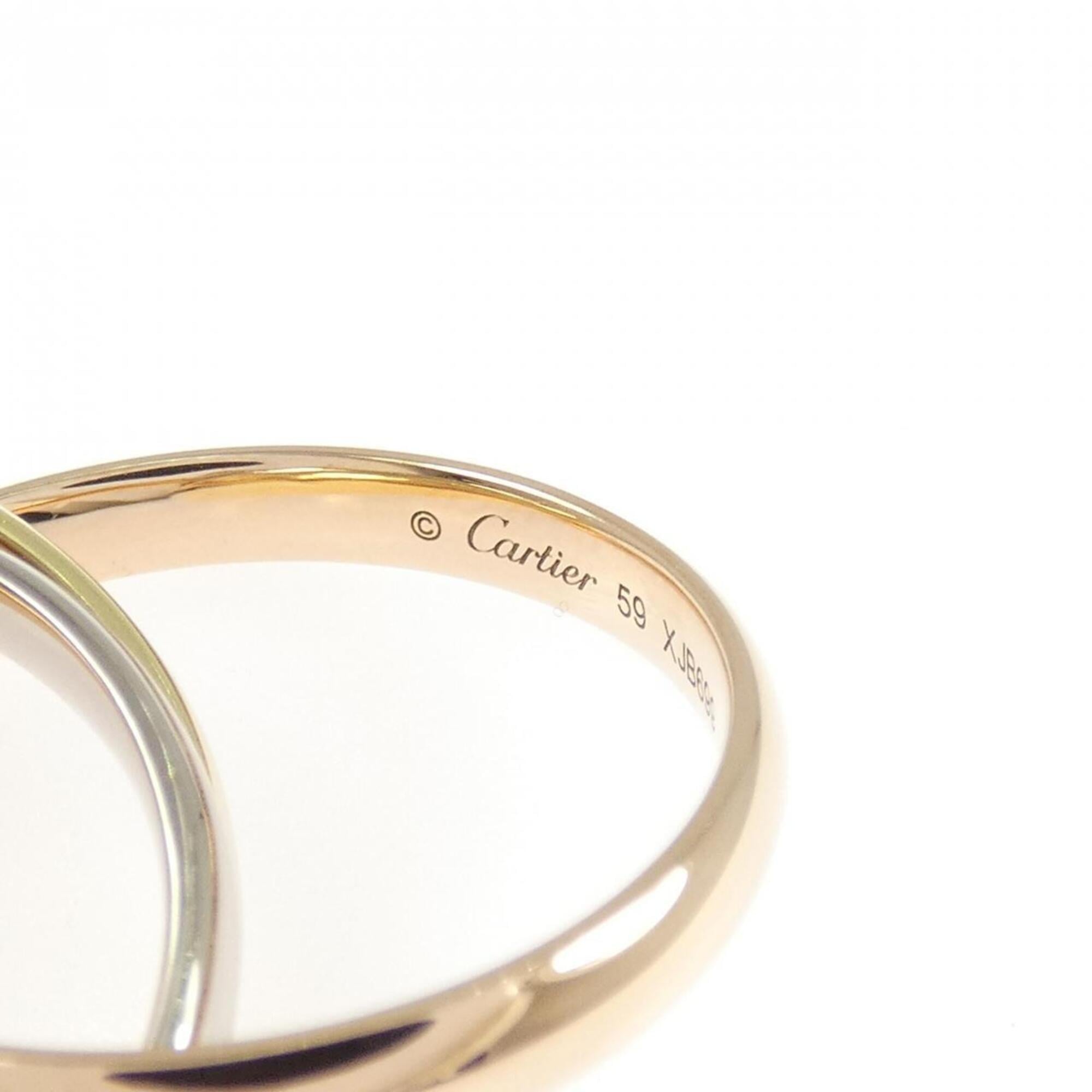 Cartier Yellow Gold (18K) Pink Gold (18K) White Gold (18K) Band Ring (Pre-Owned)