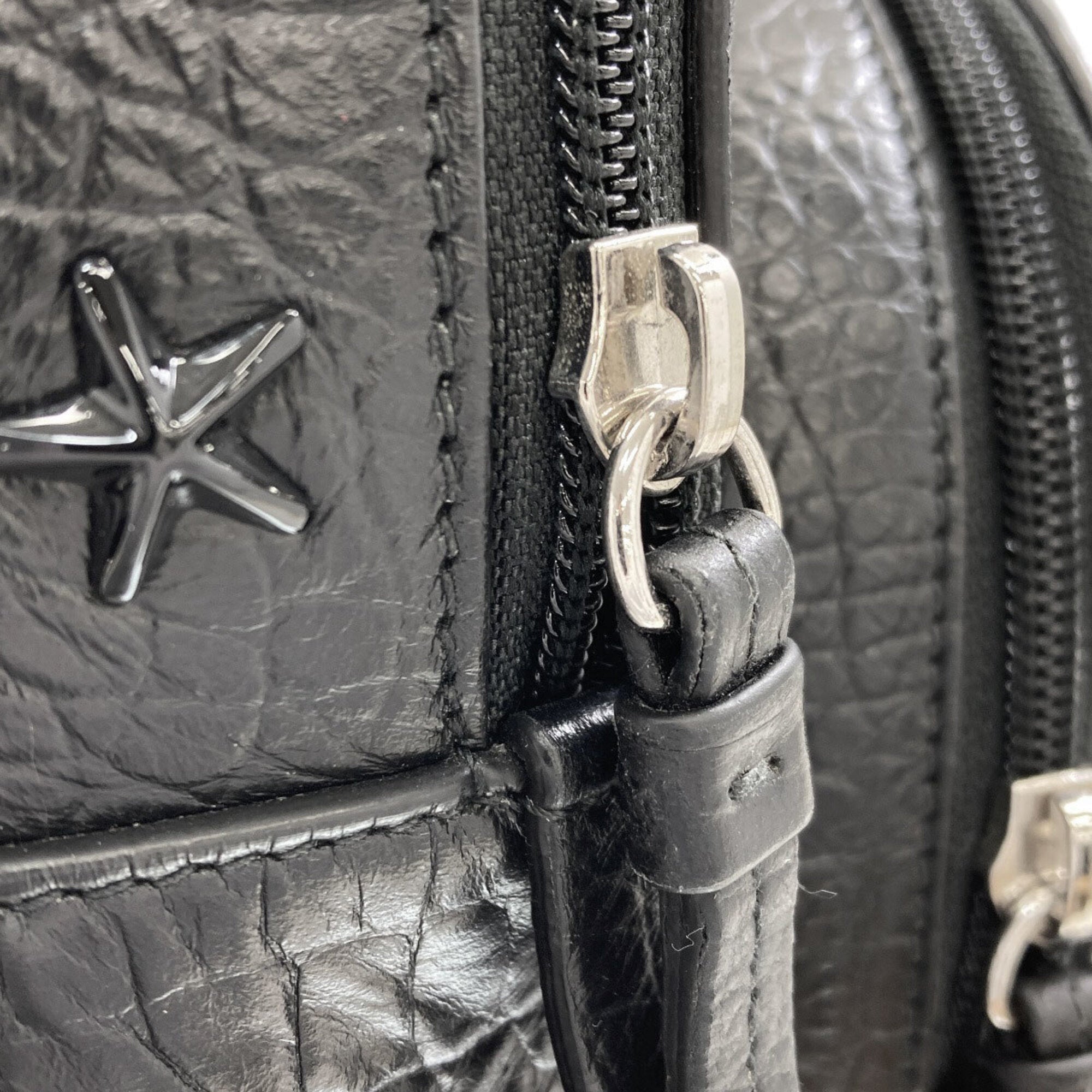 Jimmy Choo Black Leather Backpack (Pre-Owned)