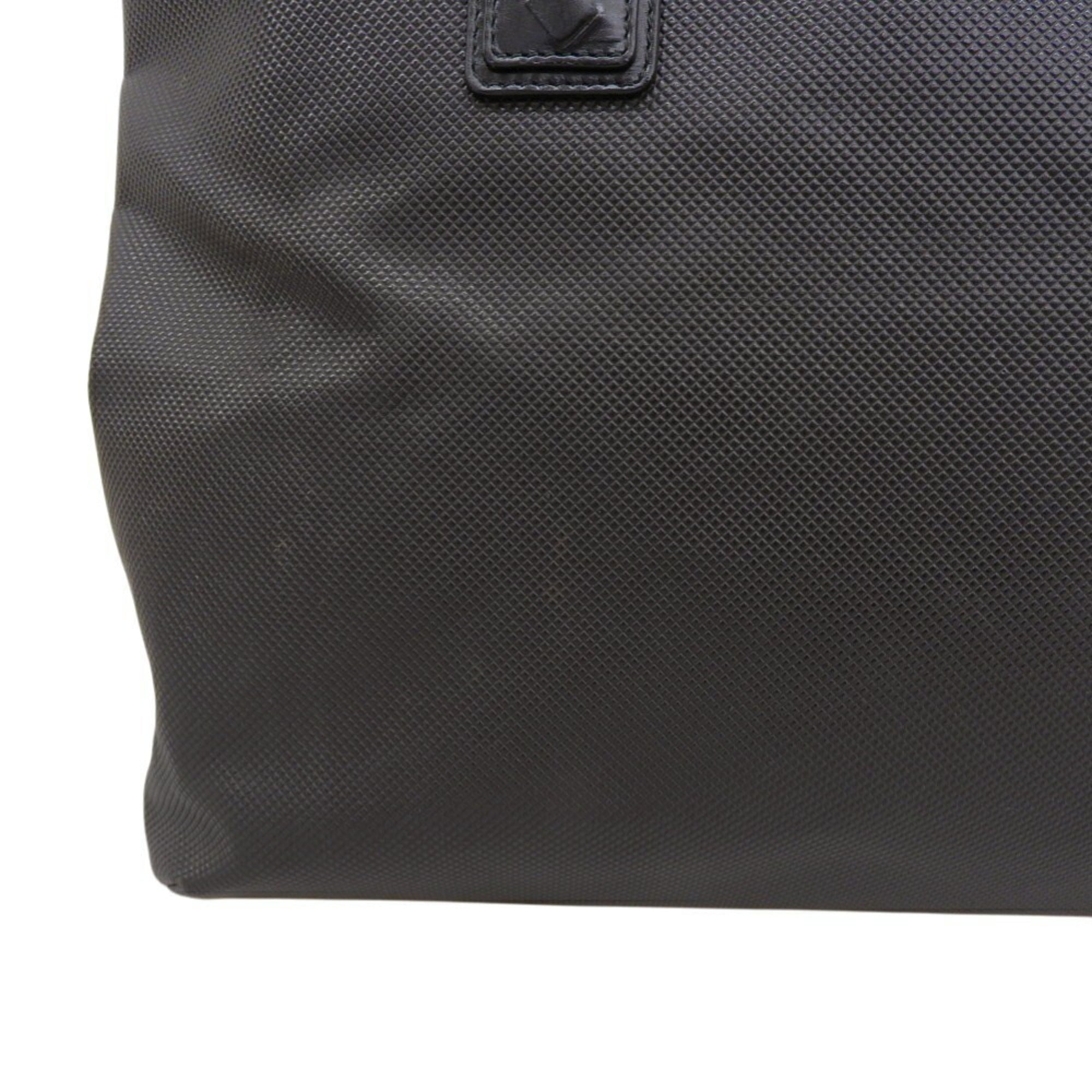 Bottega Veneta Dark Brown Pvc Leather Tote Bag (Pre-Owned)