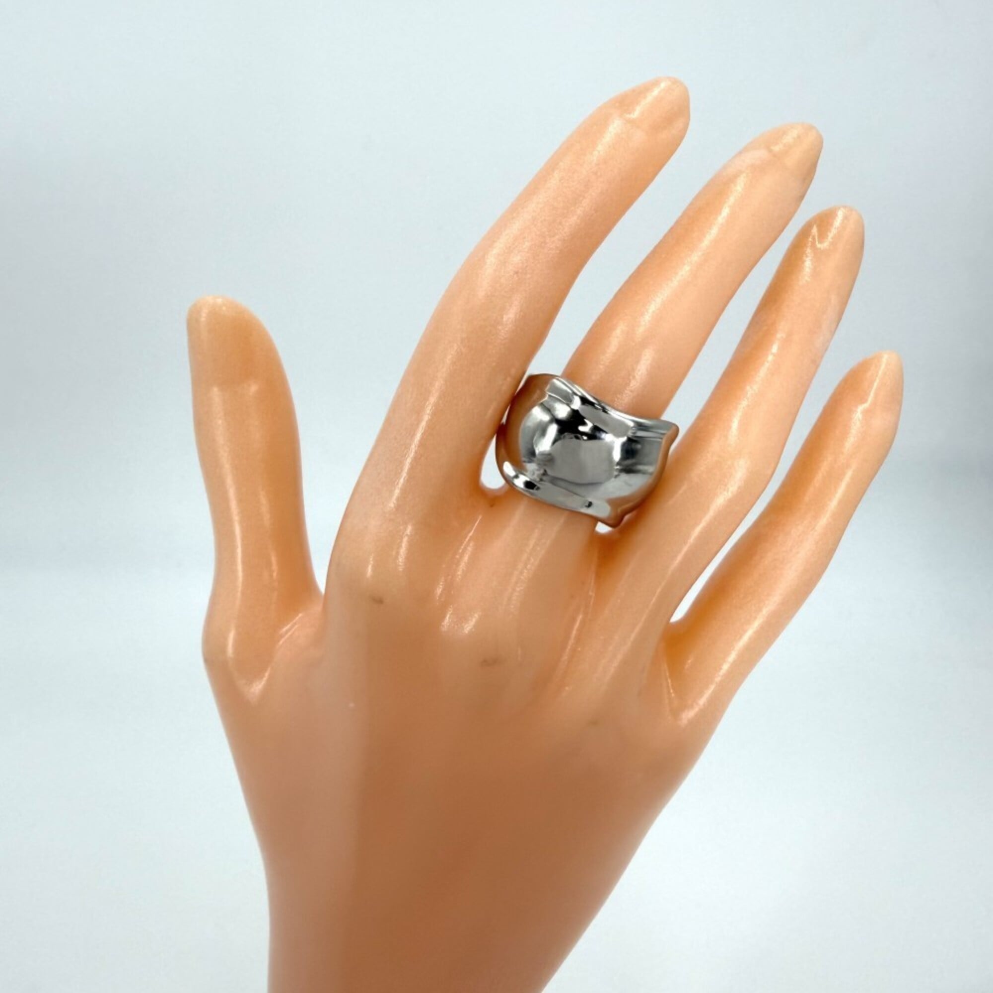 Tiffany Silver 925 Band Ring (Pre-Owned)
