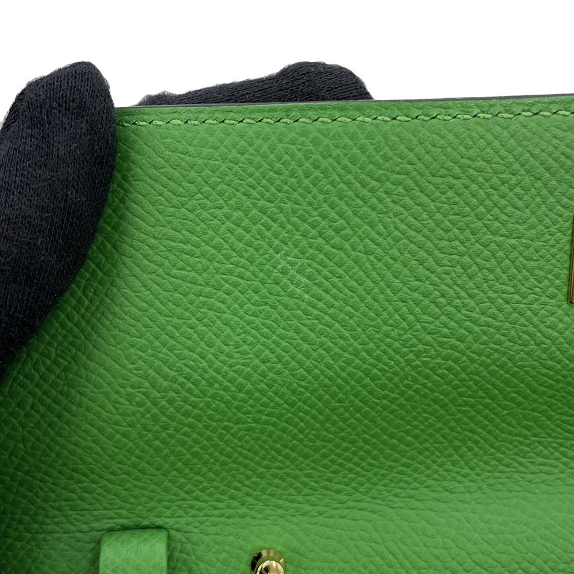 Hermes Kelly Epsom Leather Chain/Shoulder Wallet (Pre-Owned)