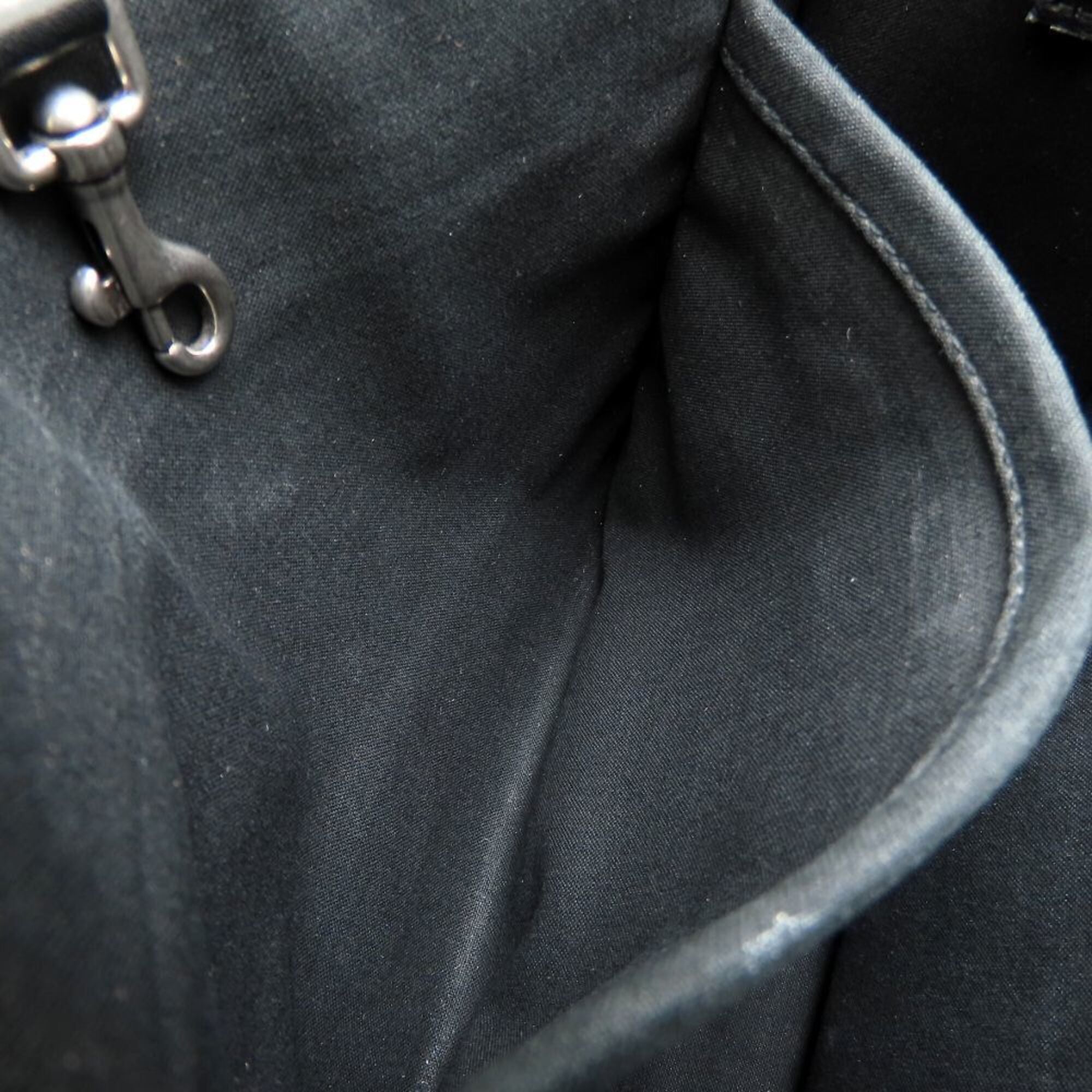 Balenciaga Black Canvas Leather Tote Bag (Pre-Owned)