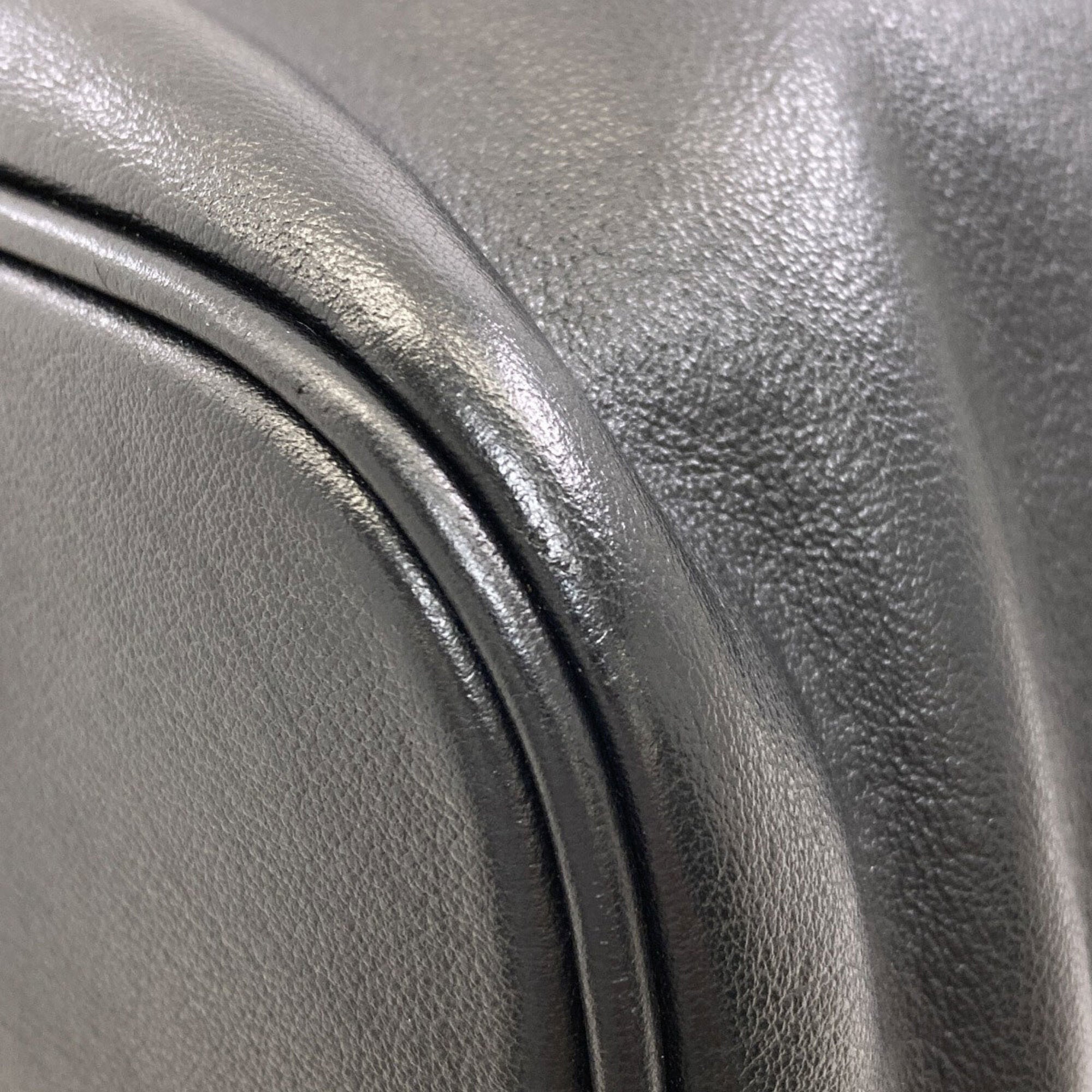 Prada Black Leather Tote Bag (Pre-Owned)