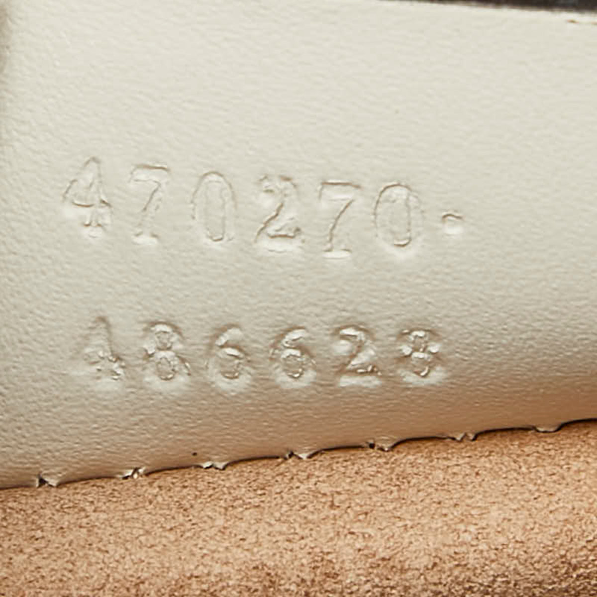 Gucci White Leather Handbag Shoulder Bag (Pre-Owned)