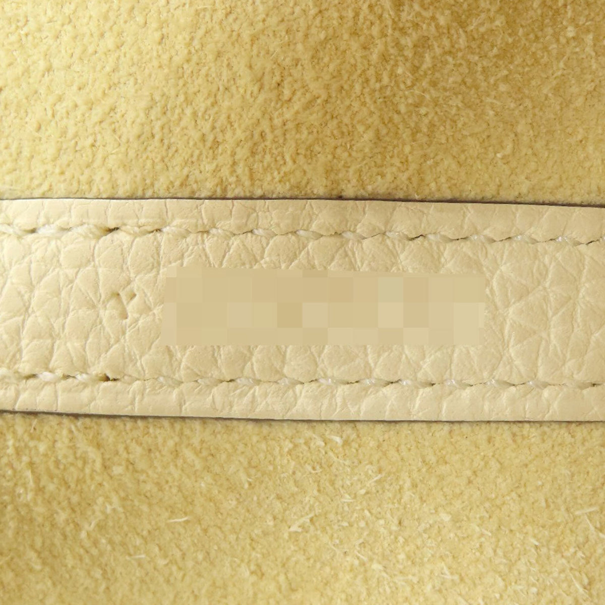 Hermes Picotin Ivory Taurillon Clemence Leather Handbag (Pre-Owned)