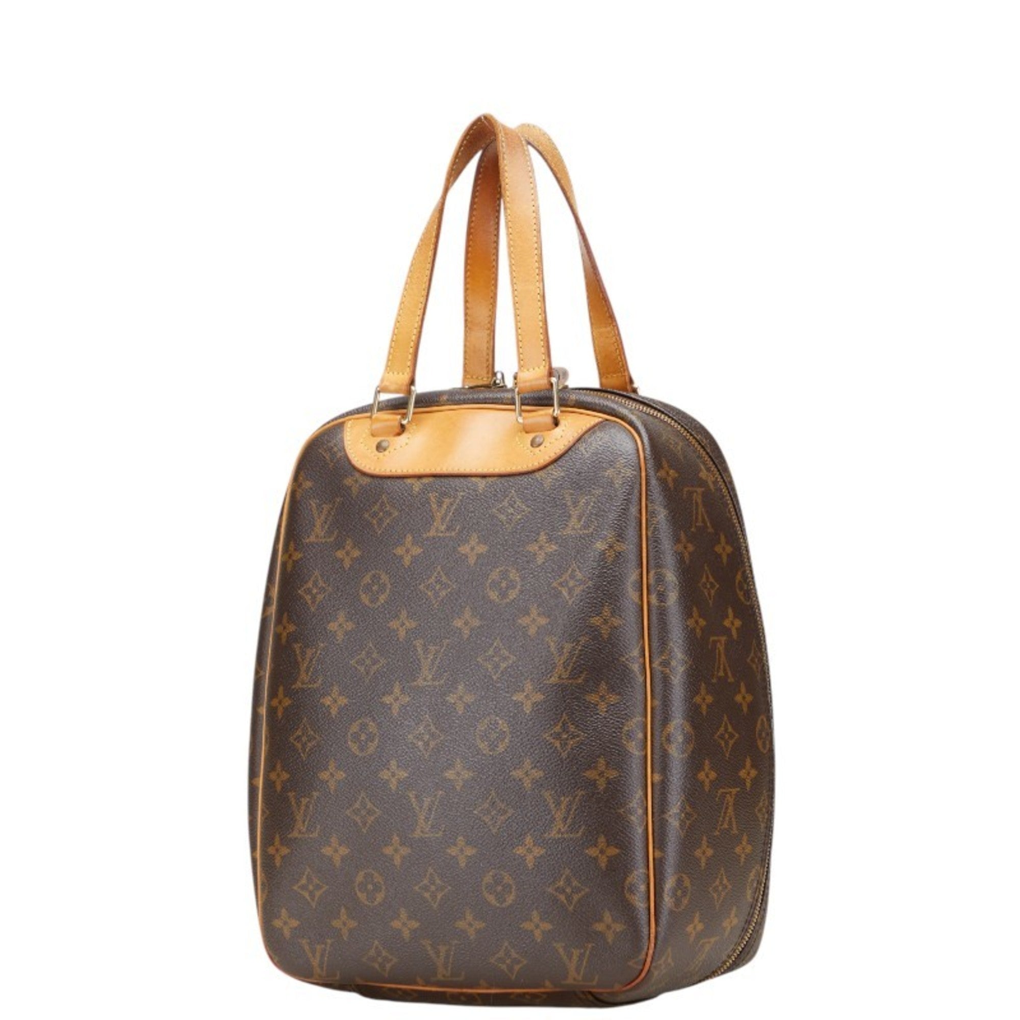 Louis Vuitton Monogram Brown Pvc Leather Handbag (Pre-Owned)