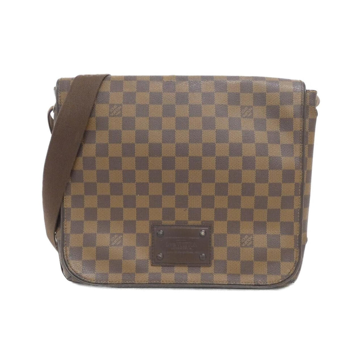 Louis Vuitton Ebene Coated Canvas Shoulder Bag (Pre-Owned)