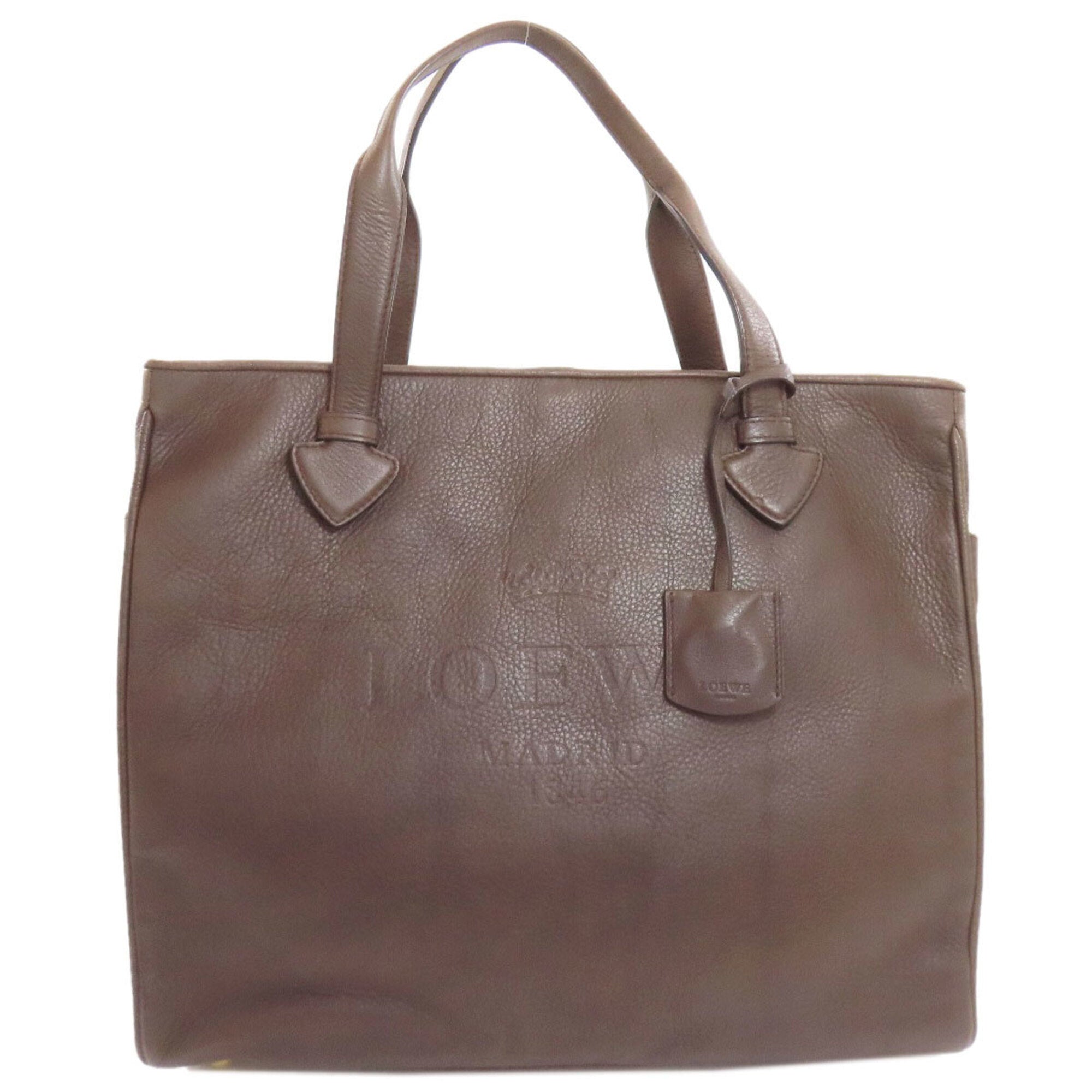 Loewe Brown Leather Tote Bag (Pre-Owned)