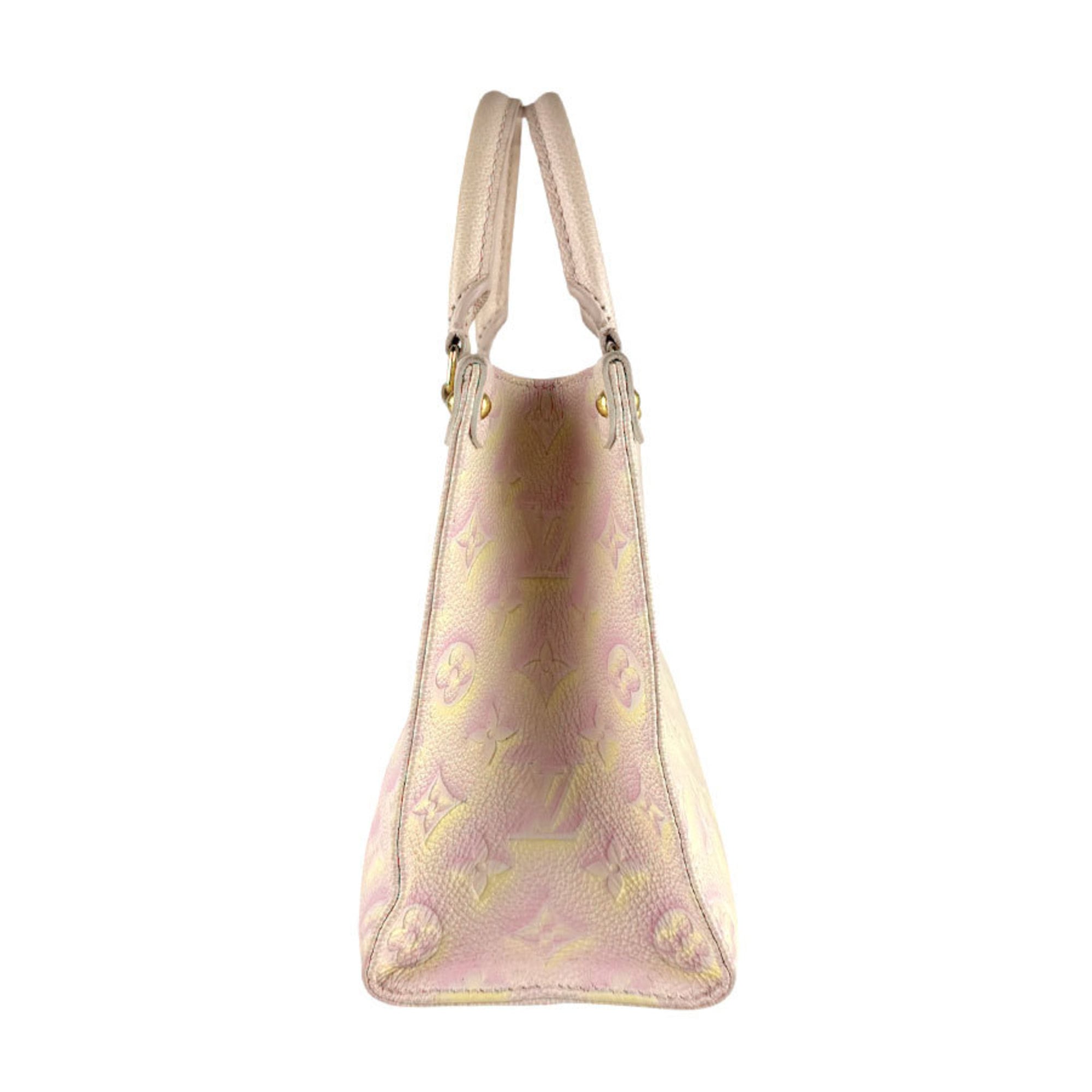 Louis Vuitton Monogram Empreinte Pink Yellow Monogram Empreinte Handbag Shoulder Bag (Pre-Owned)
