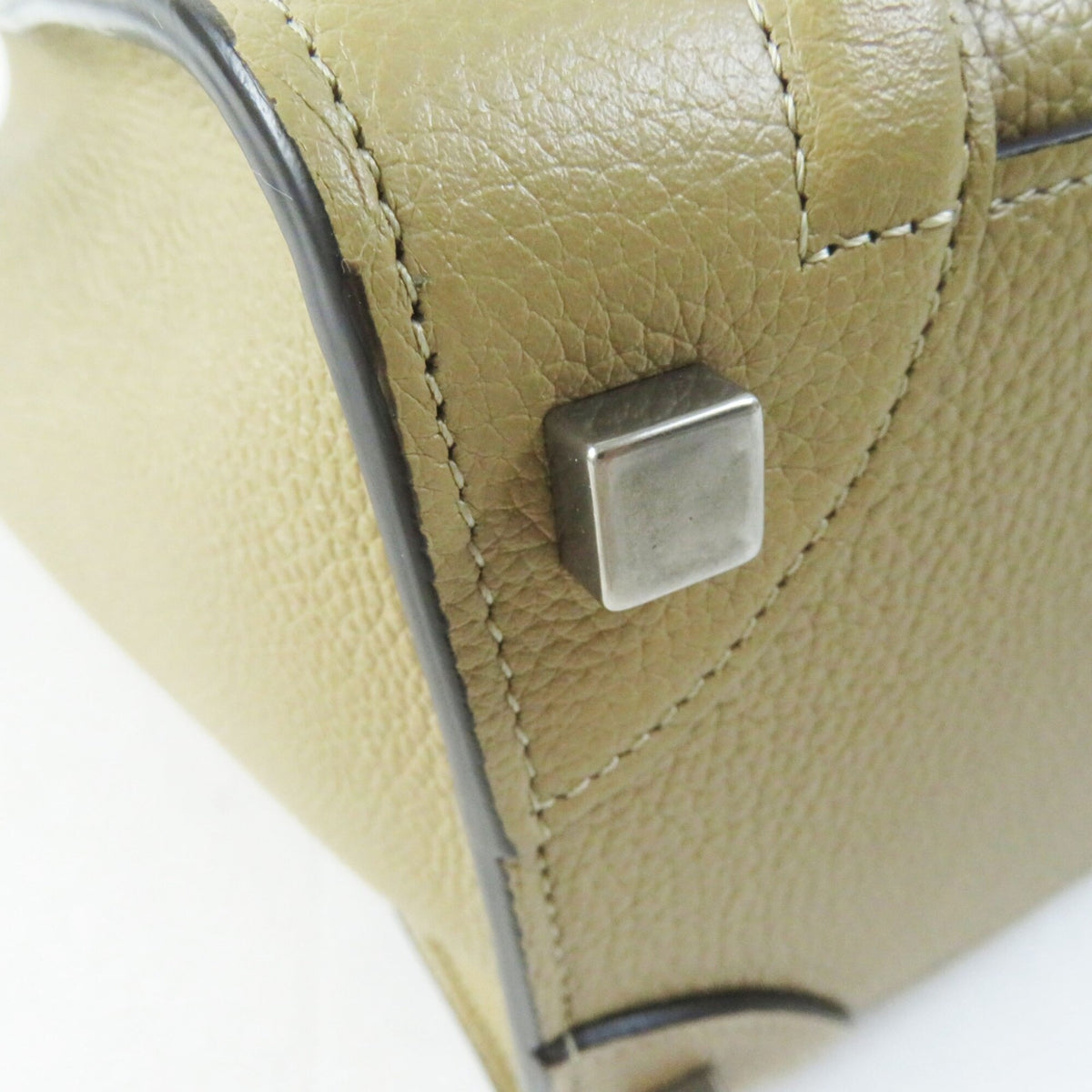 Celine Beige Leather Handbag (Pre-Owned)