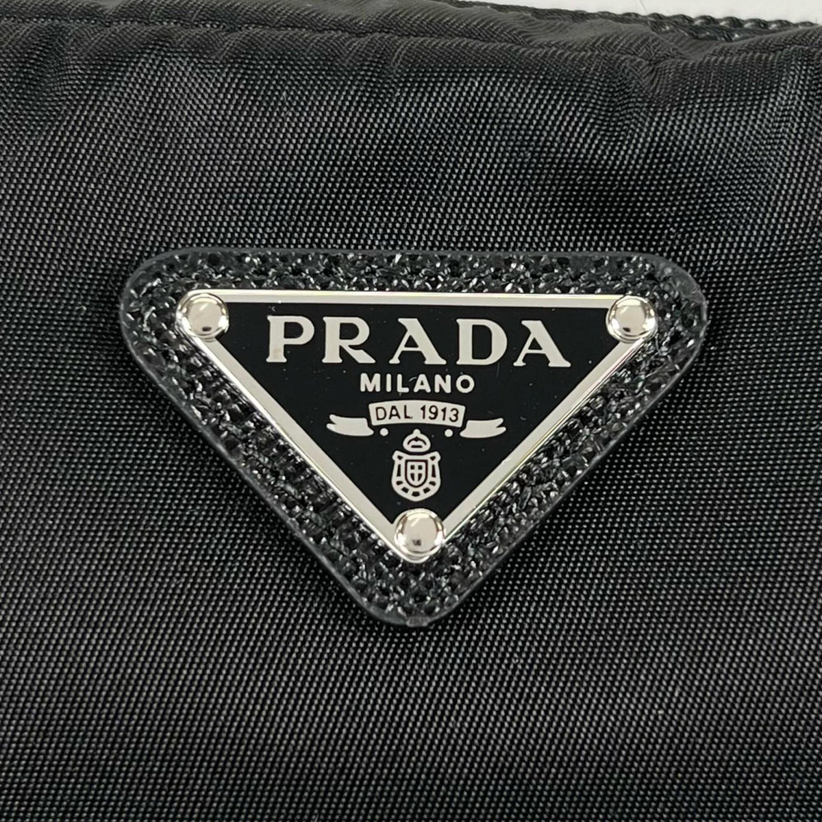 Prada Black Nylon Pouch (Pre-Owned)