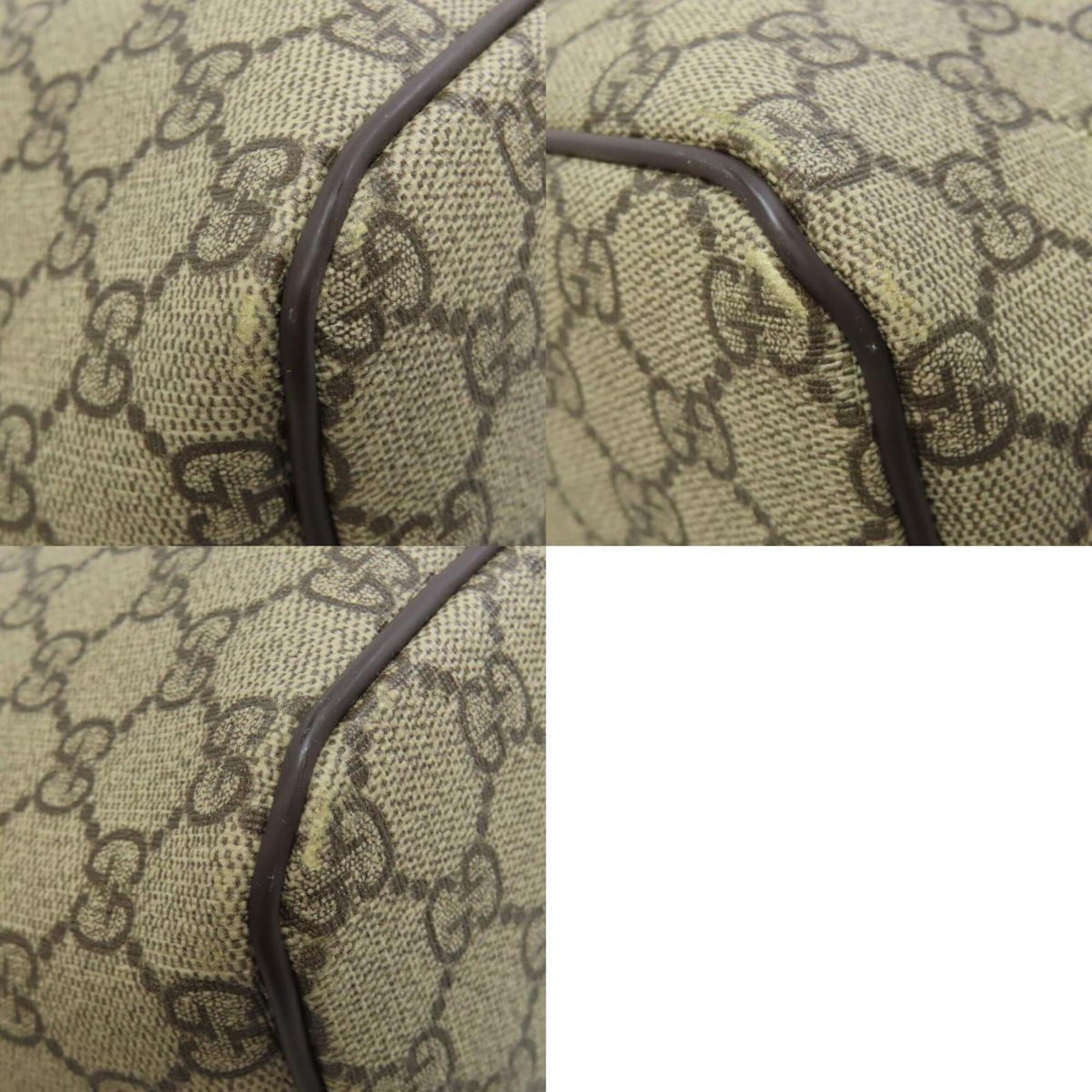 Gucci Brown Pvc Tote Bag (Pre-Owned)