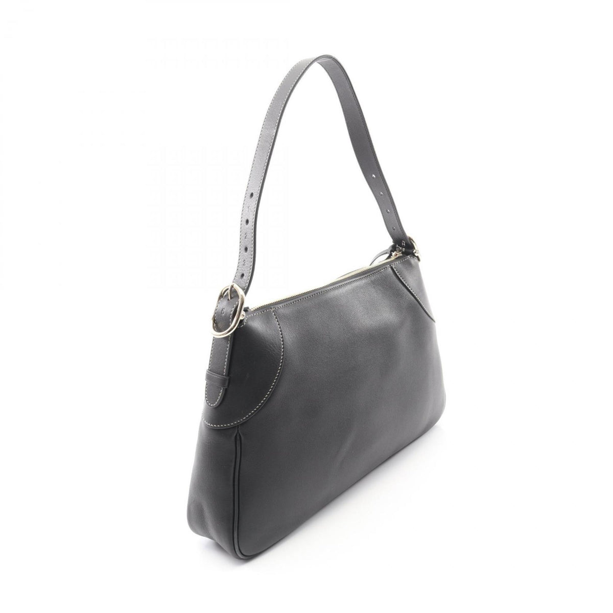 Gucci Black Leather Handbag Shoulder Bag (Pre-Owned)