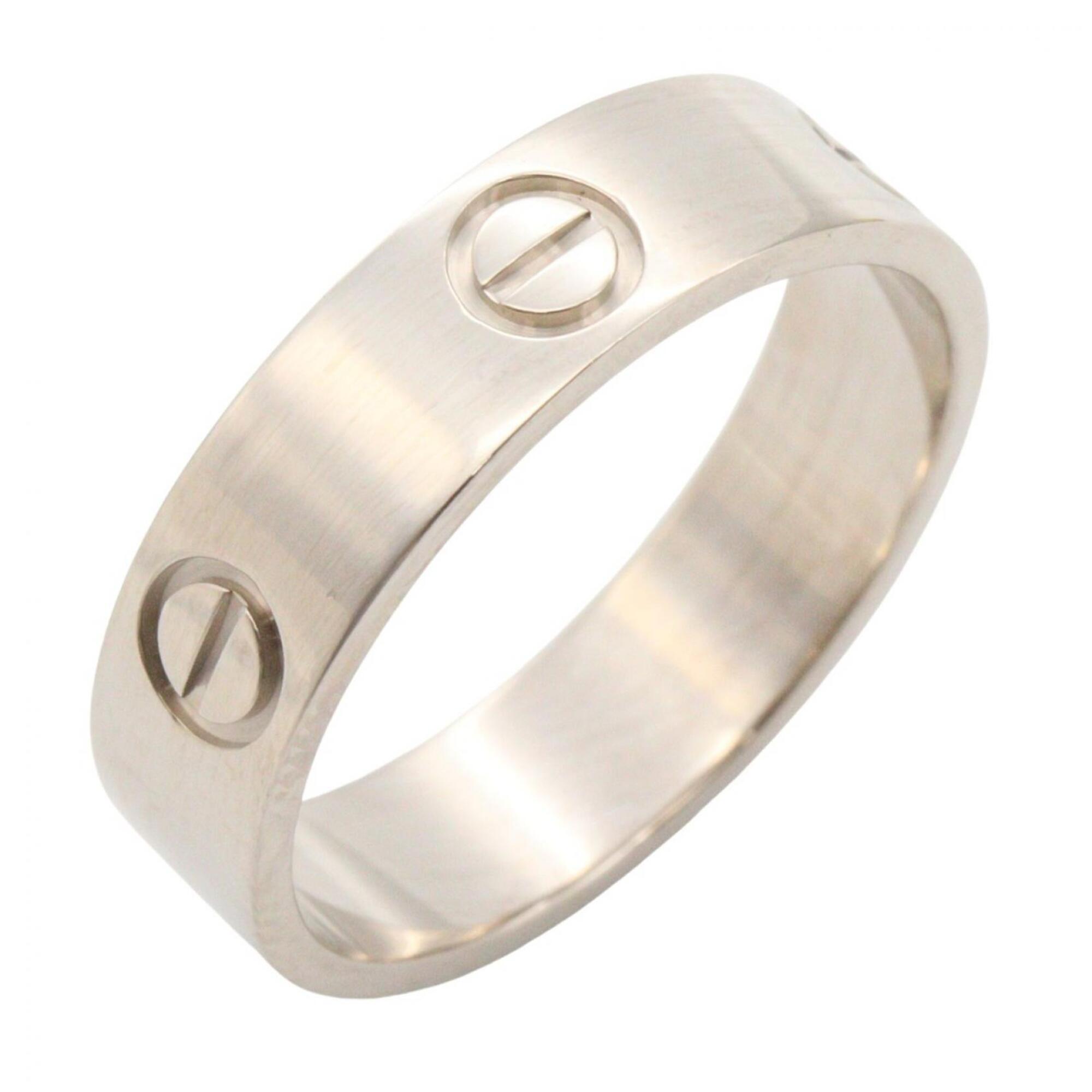 Cartier Silver White Gold (18K) Band Ring (Pre-Owned)