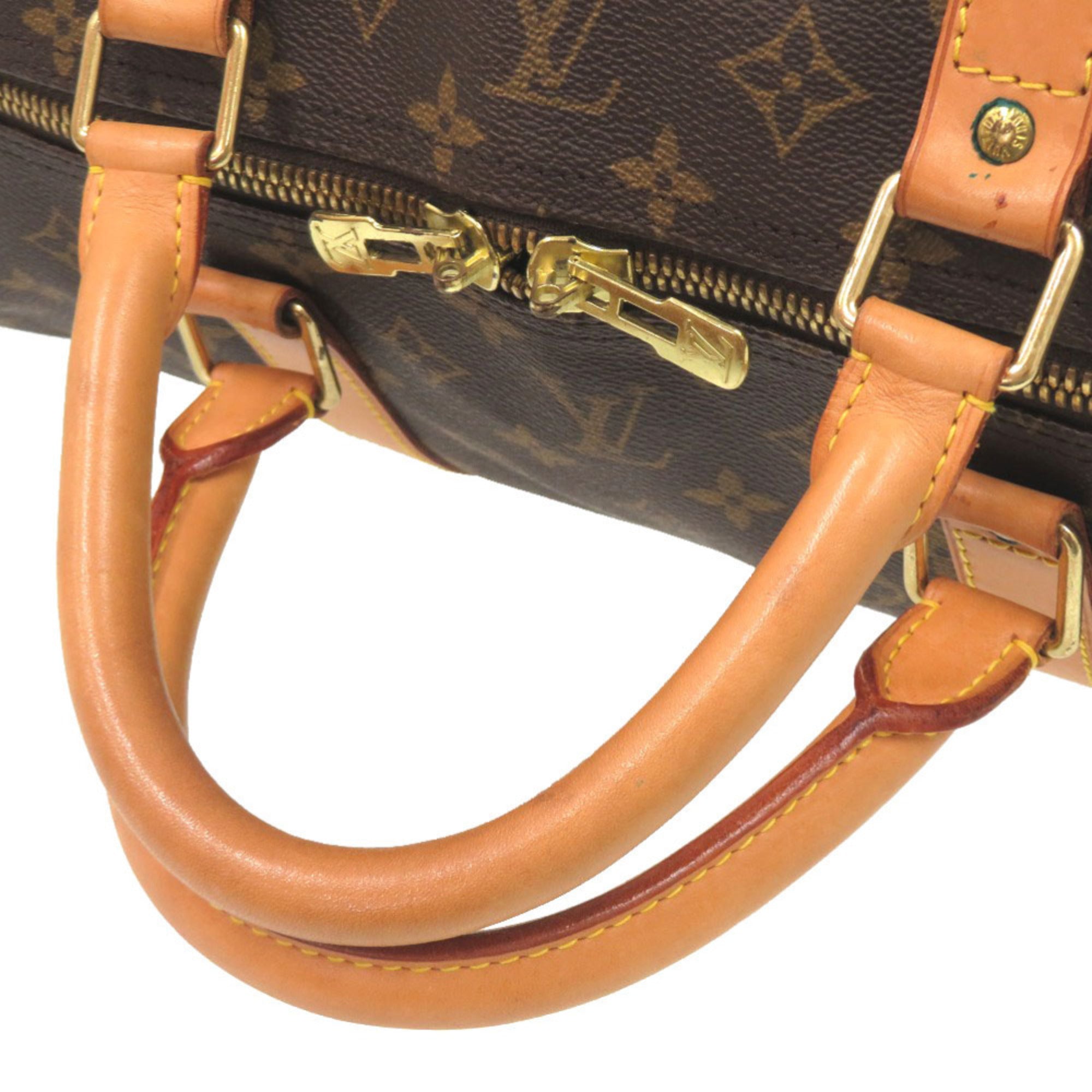Louis Vuitton Brown Monogram Boston Bag (Pre-Owned)