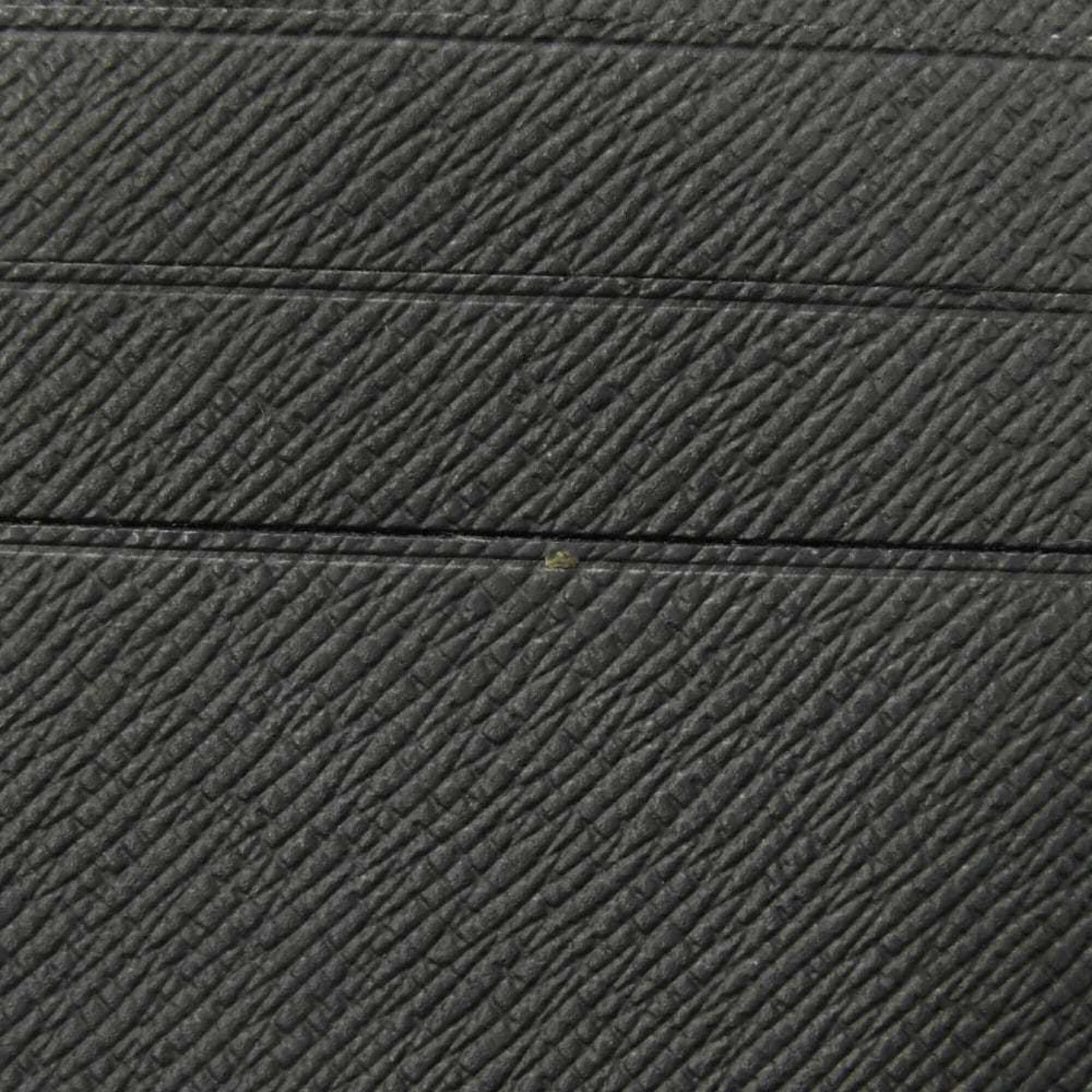 Louis Vuitton Damier Graphite Black Noir Damier Graphite Canvas Leather Long Wallet (Bi-Fold) (Pre-Owned)