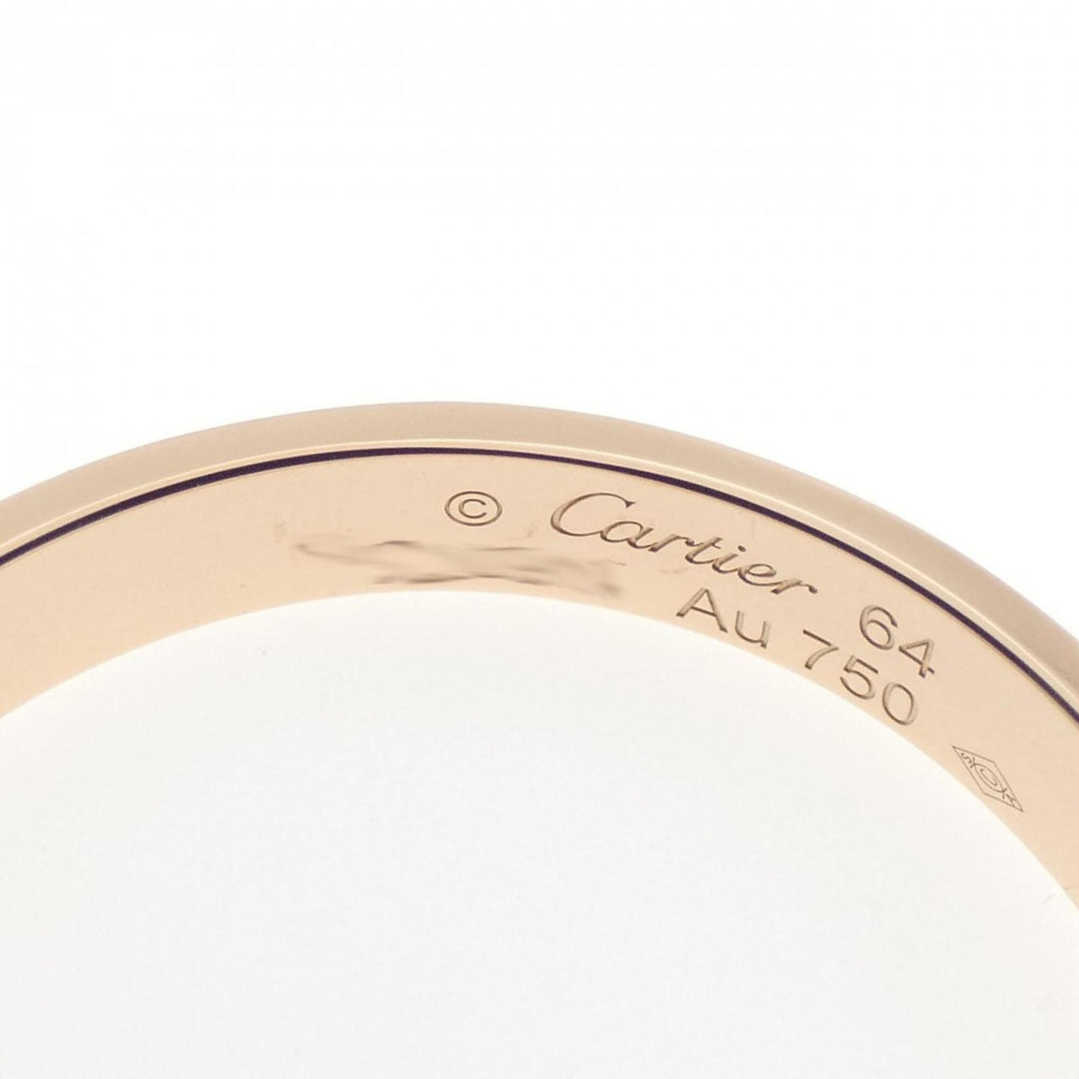 Cartier Pink Gold Pink Gold (18K) Band Ring (Pre-Owned)