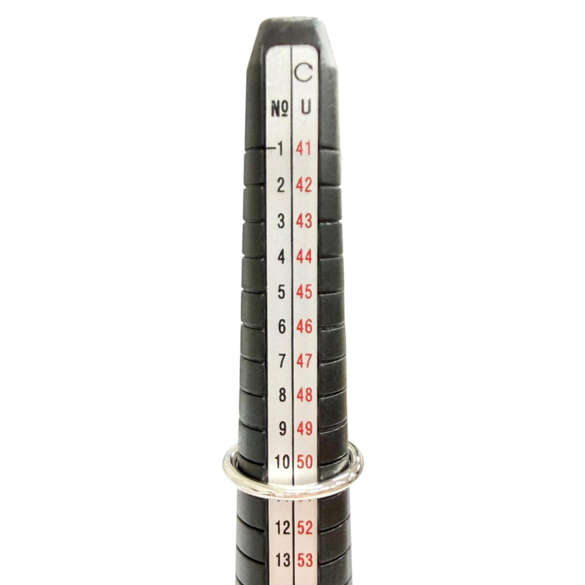 Hermes Silver Silver 925 Band Ring (Pre-Owned)