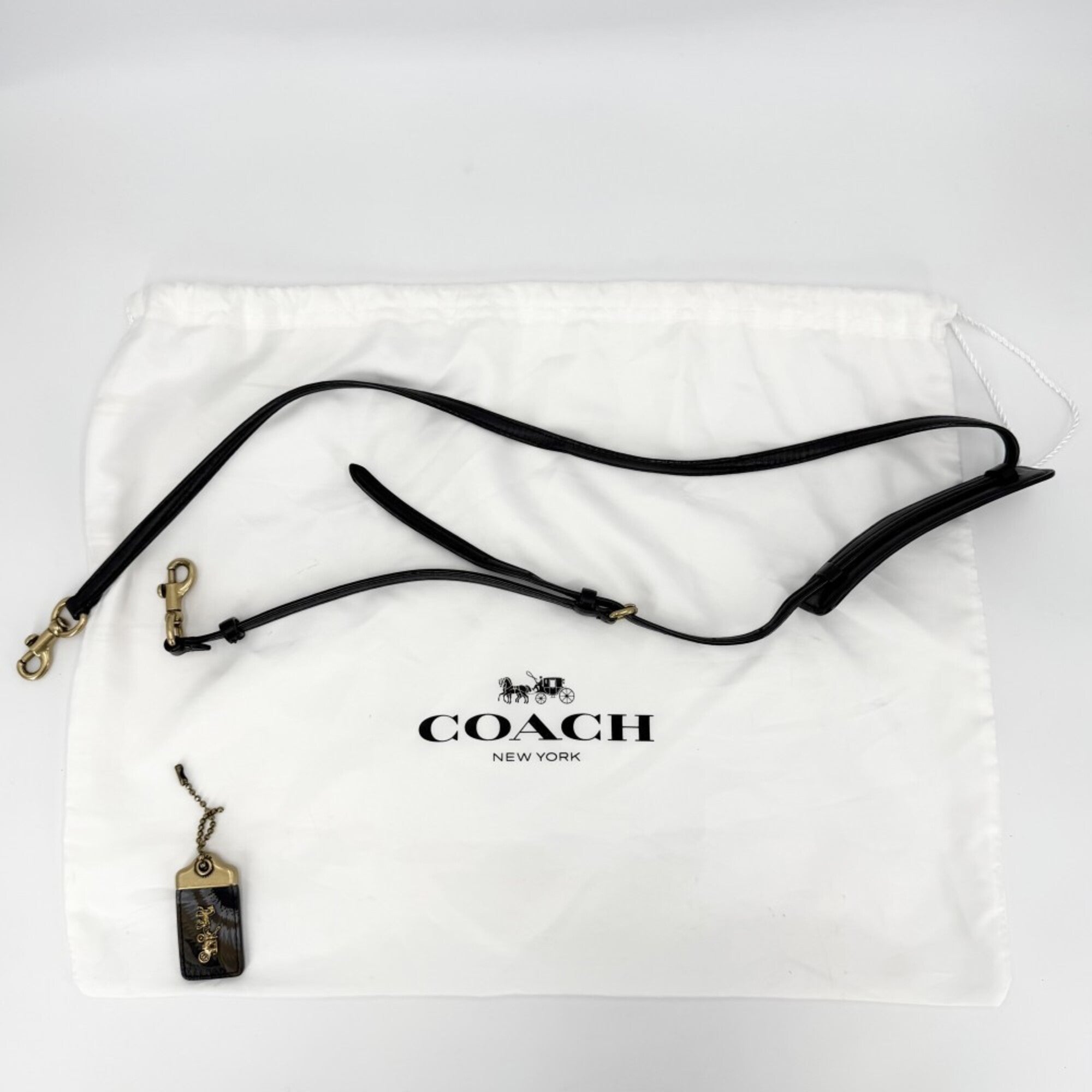 Coach Black Multi-Color Leather Handbag Shoulder Bag (Pre-Owned)