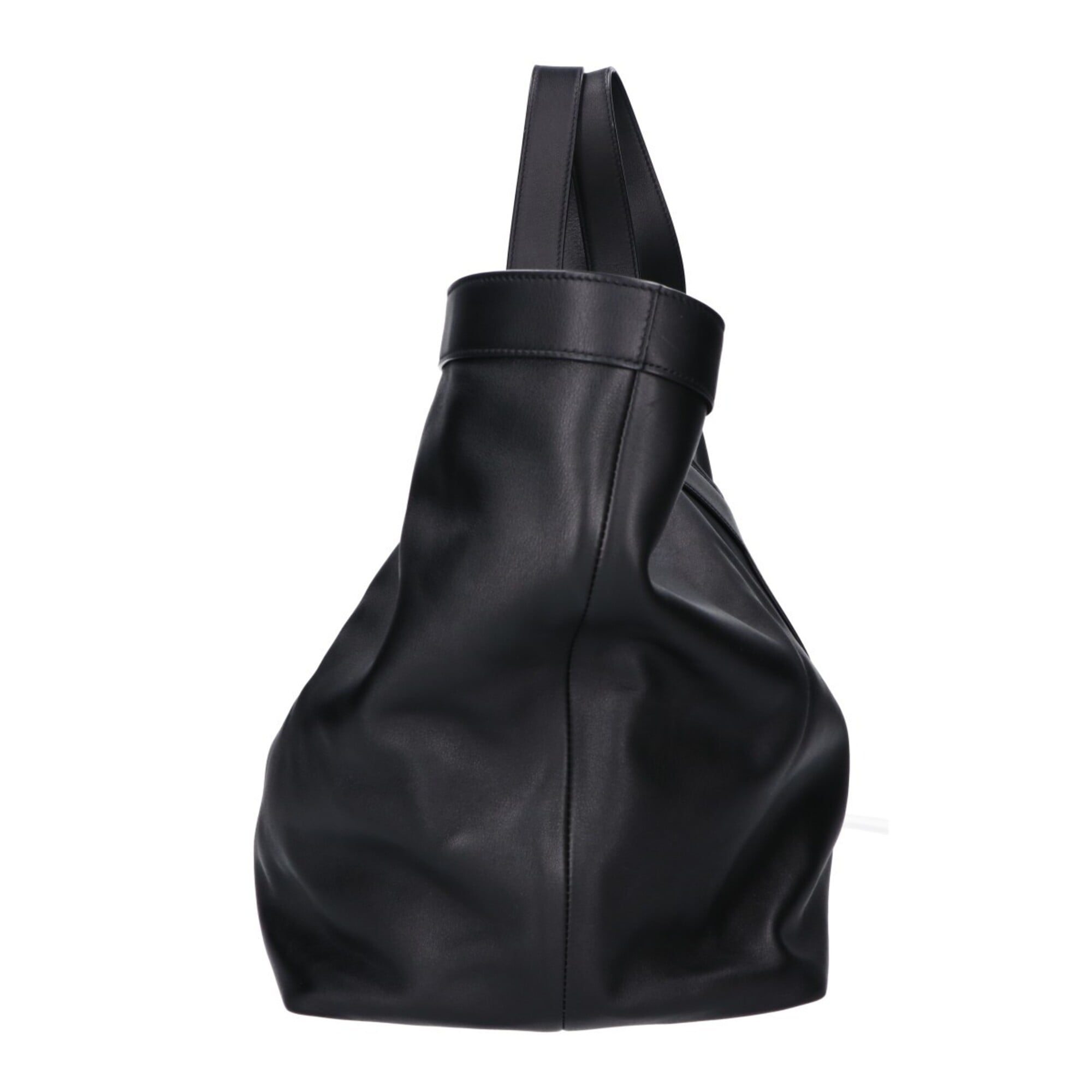 Saint Laurent Black Leather Tote Bag (Pre-Owned)