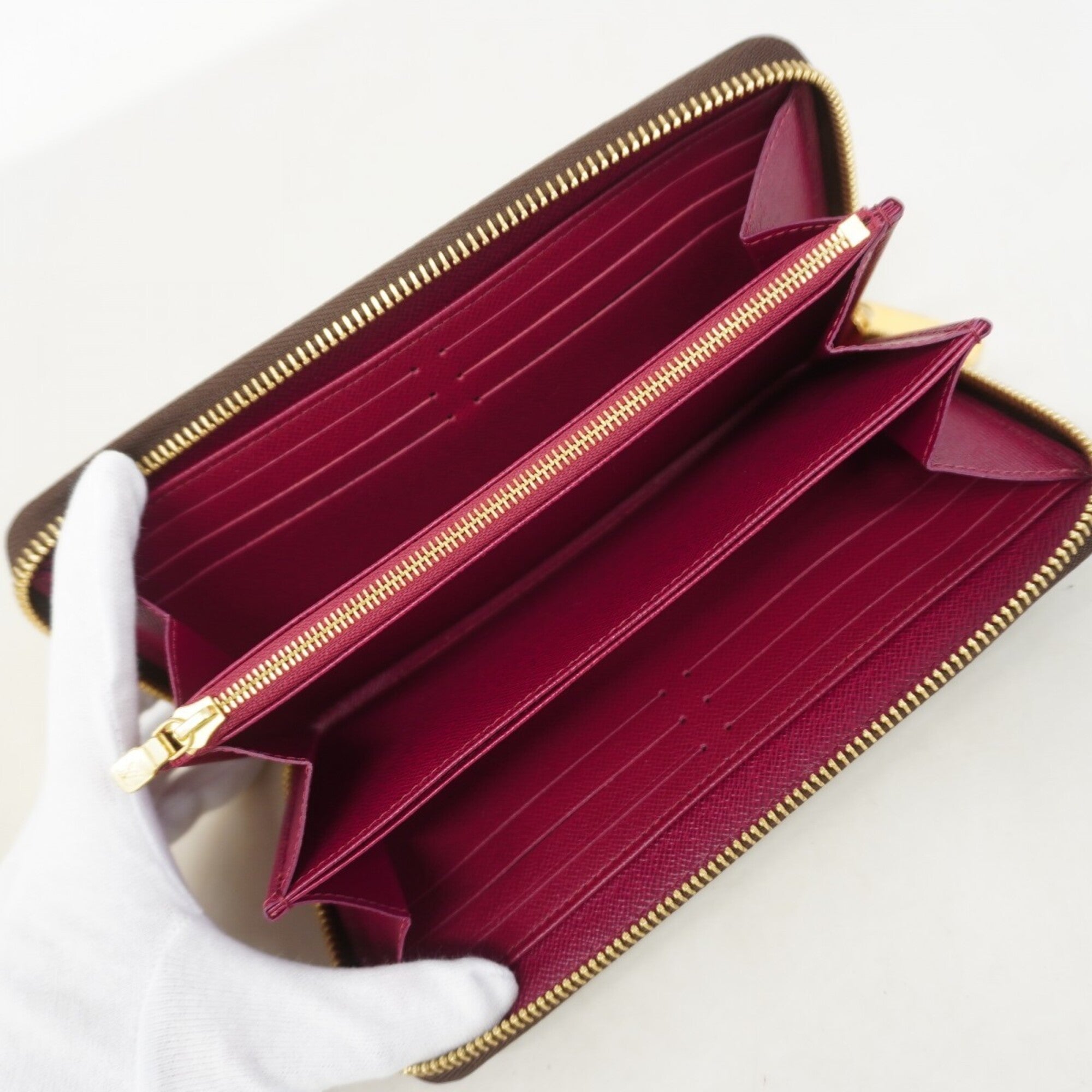 Louis Vuitton Fuchsia Long Wallet (Bi-Fold) (Pre-Owned)