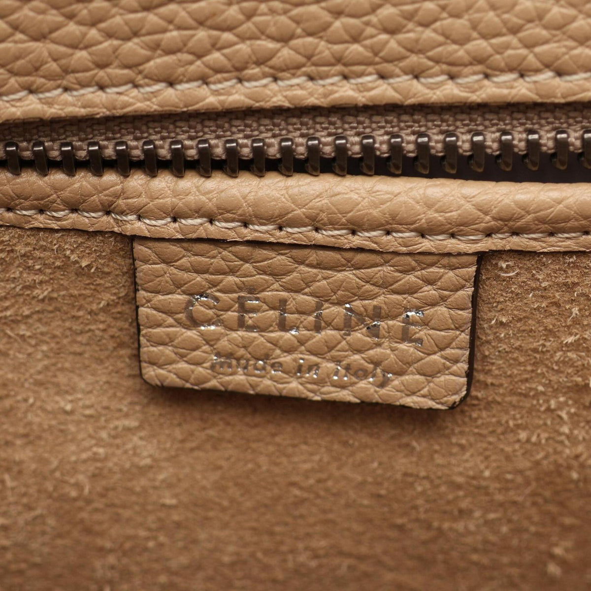 Celine Beige Leather Handbag (Pre-Owned)