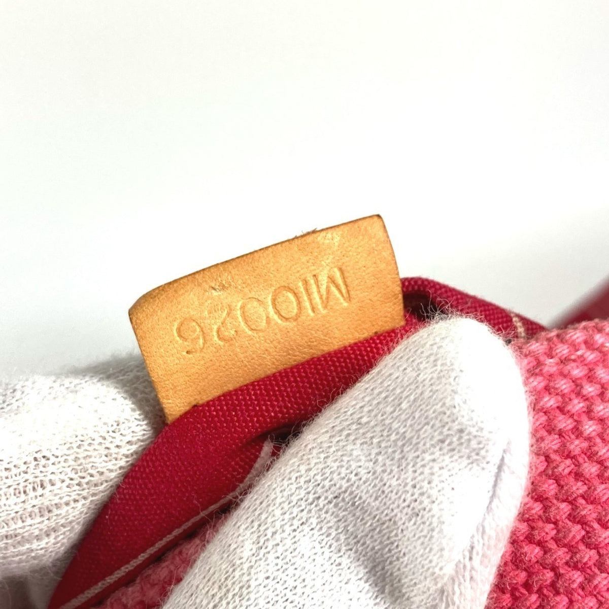 Louis Vuitton Antigua Pink Canvas Handbag Shoulder Bag (Pre-Owned)