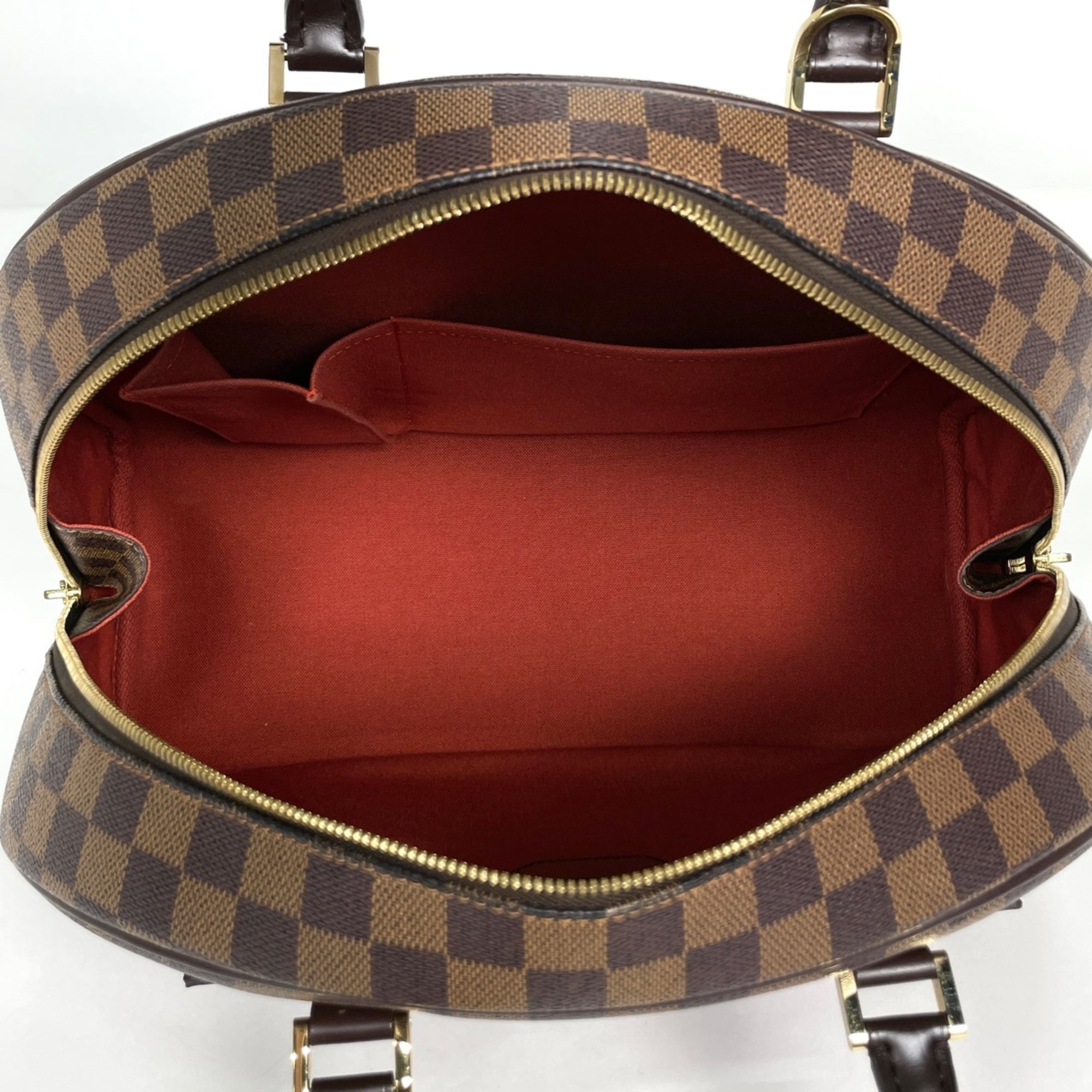 Louis Vuitton Damier Brown Damier Canvas Boston Bag Handbag (Pre-Owned)