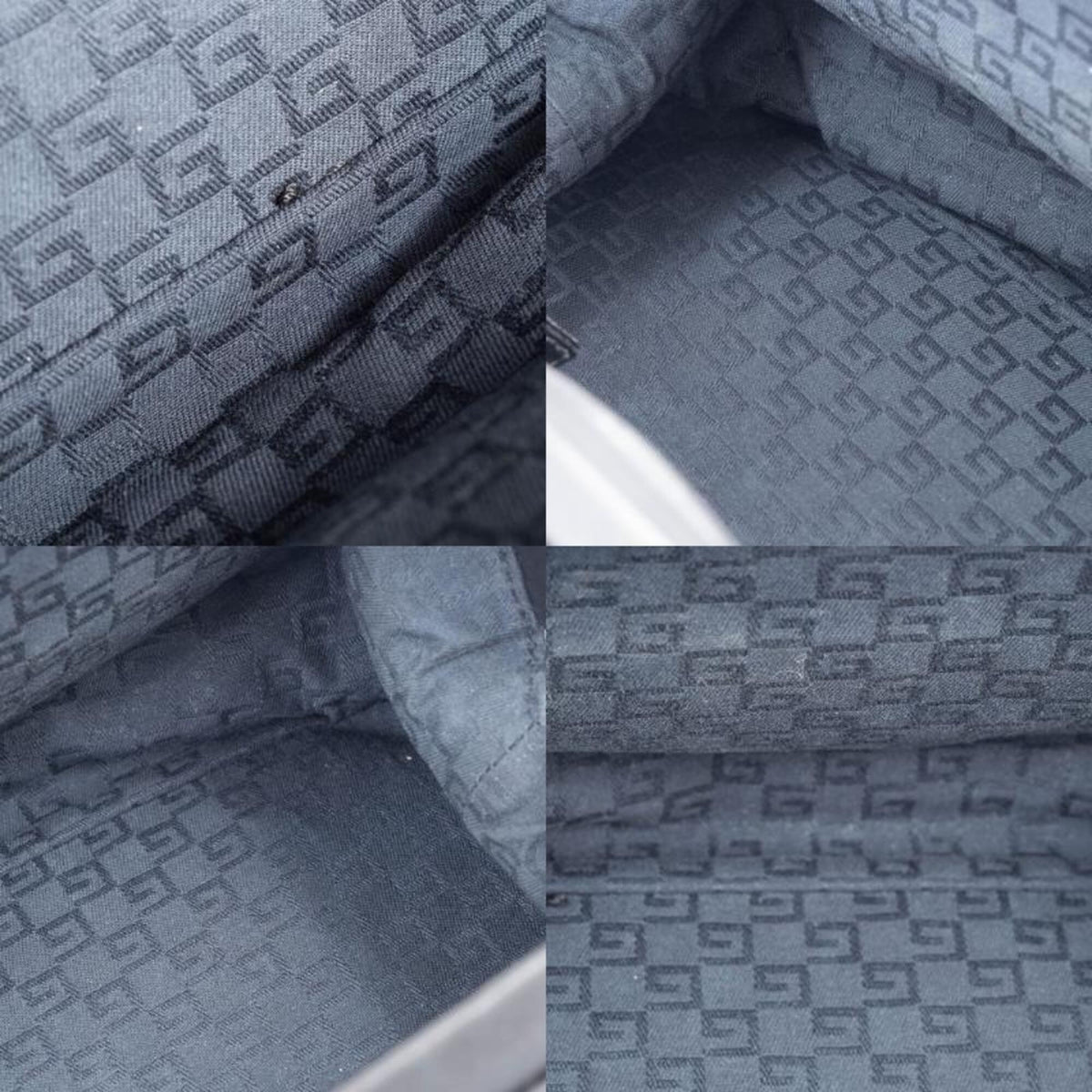 Gucci Black Leather Handbag (Pre-Owned)