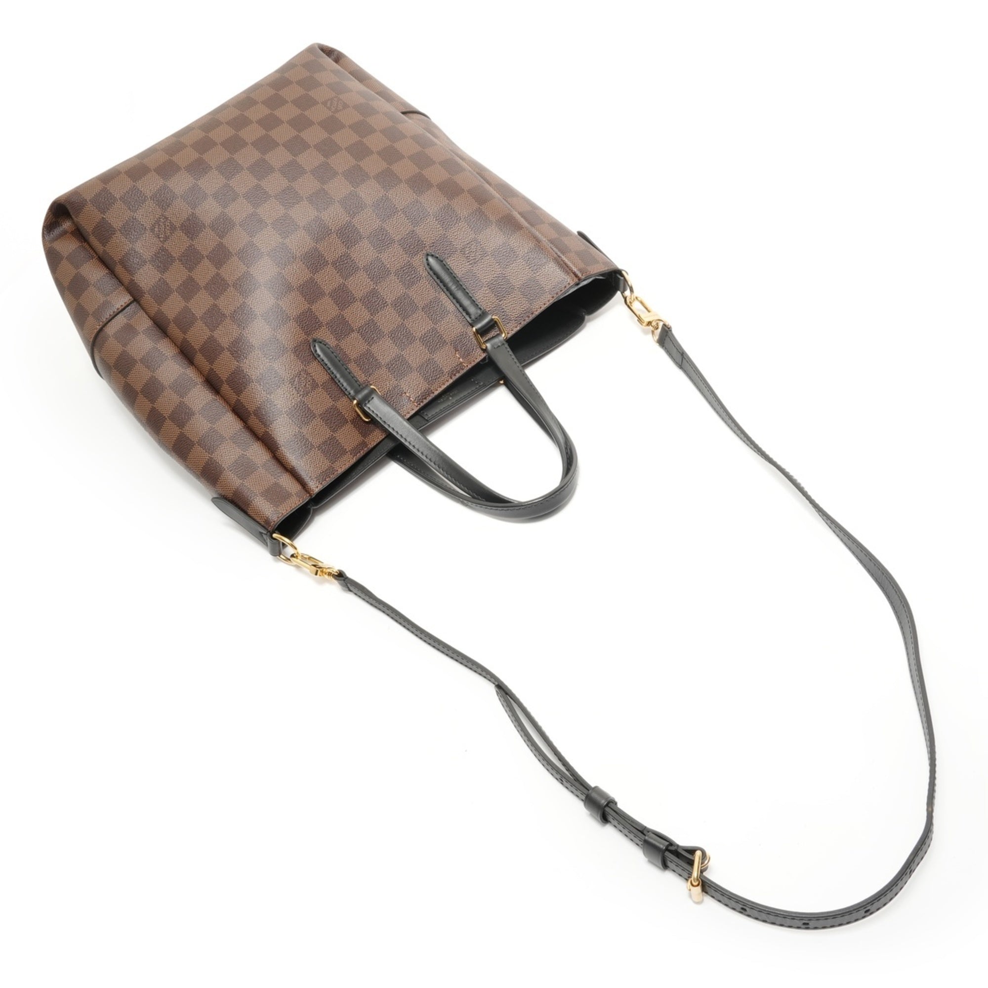 Louis Vuitton Brown Damier Canvas Ebene Tote Bag (Pre-Owned)