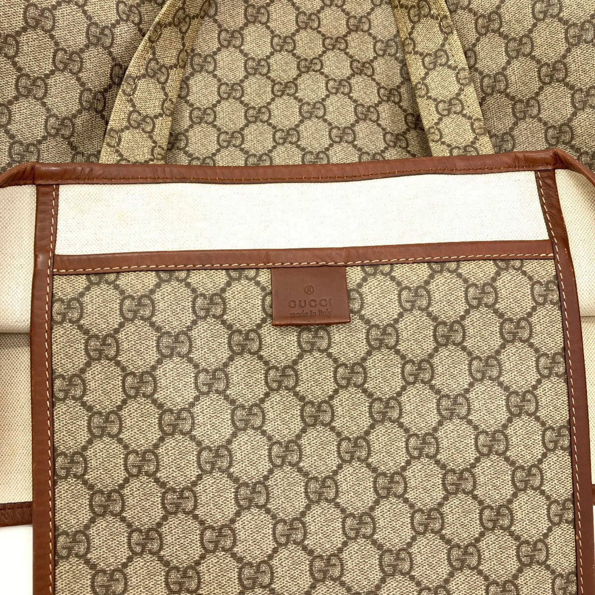 Gucci Brown Pvc Tote Bag (Pre-Owned)