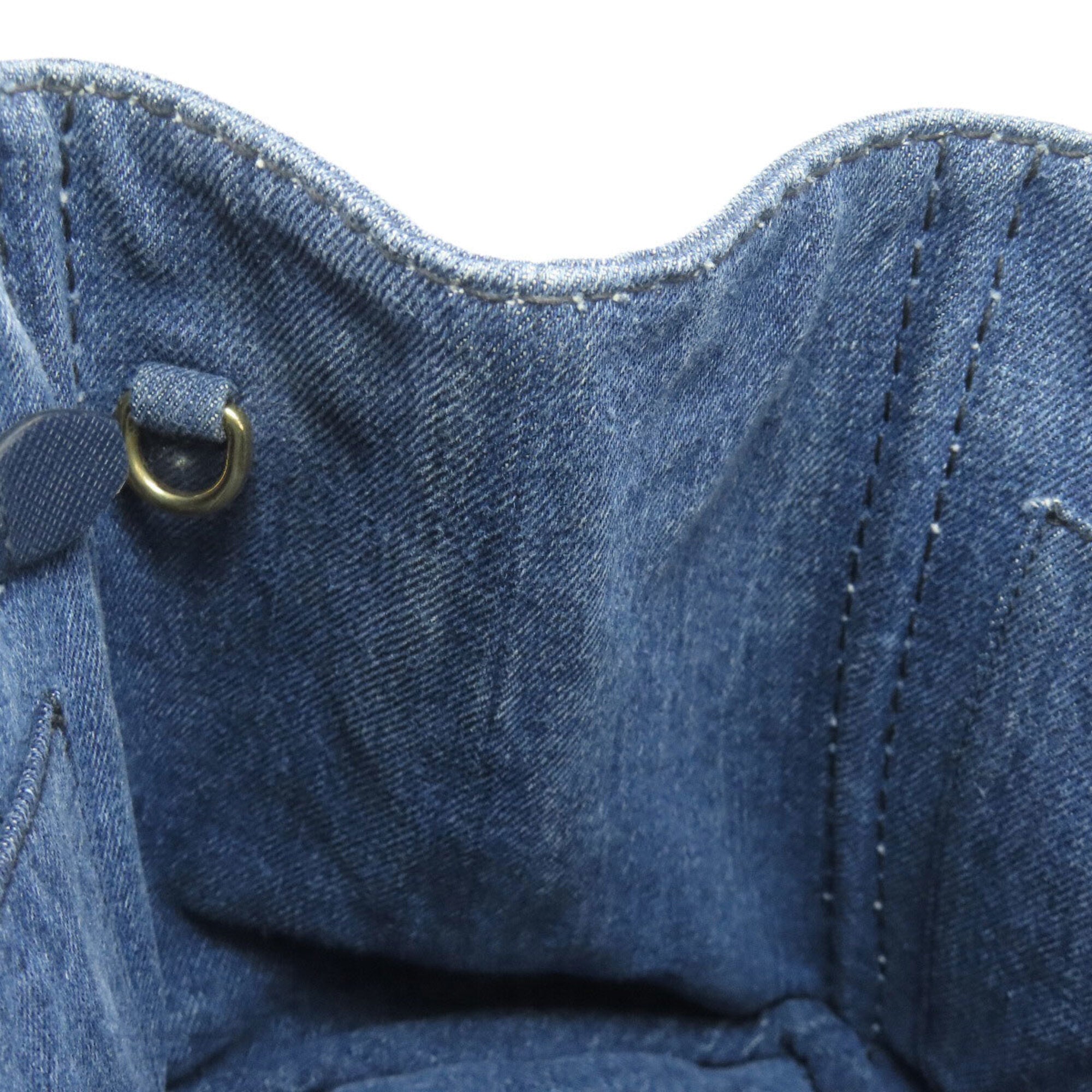 Prada Blue Denim Handbag (Pre-Owned)