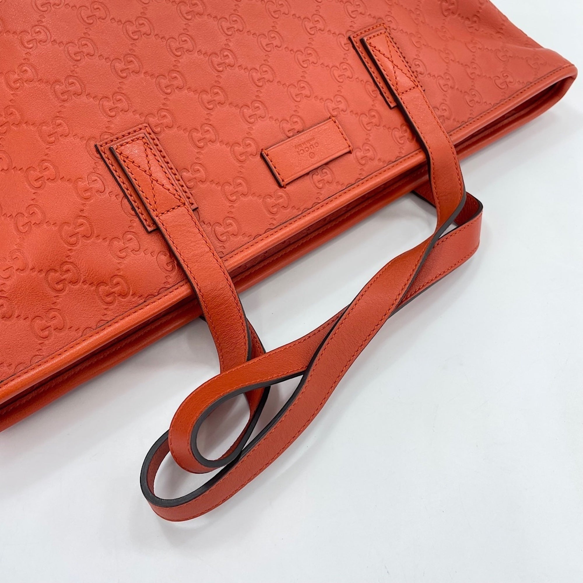 Gucci Orange Tote Bag (Pre-Owned)