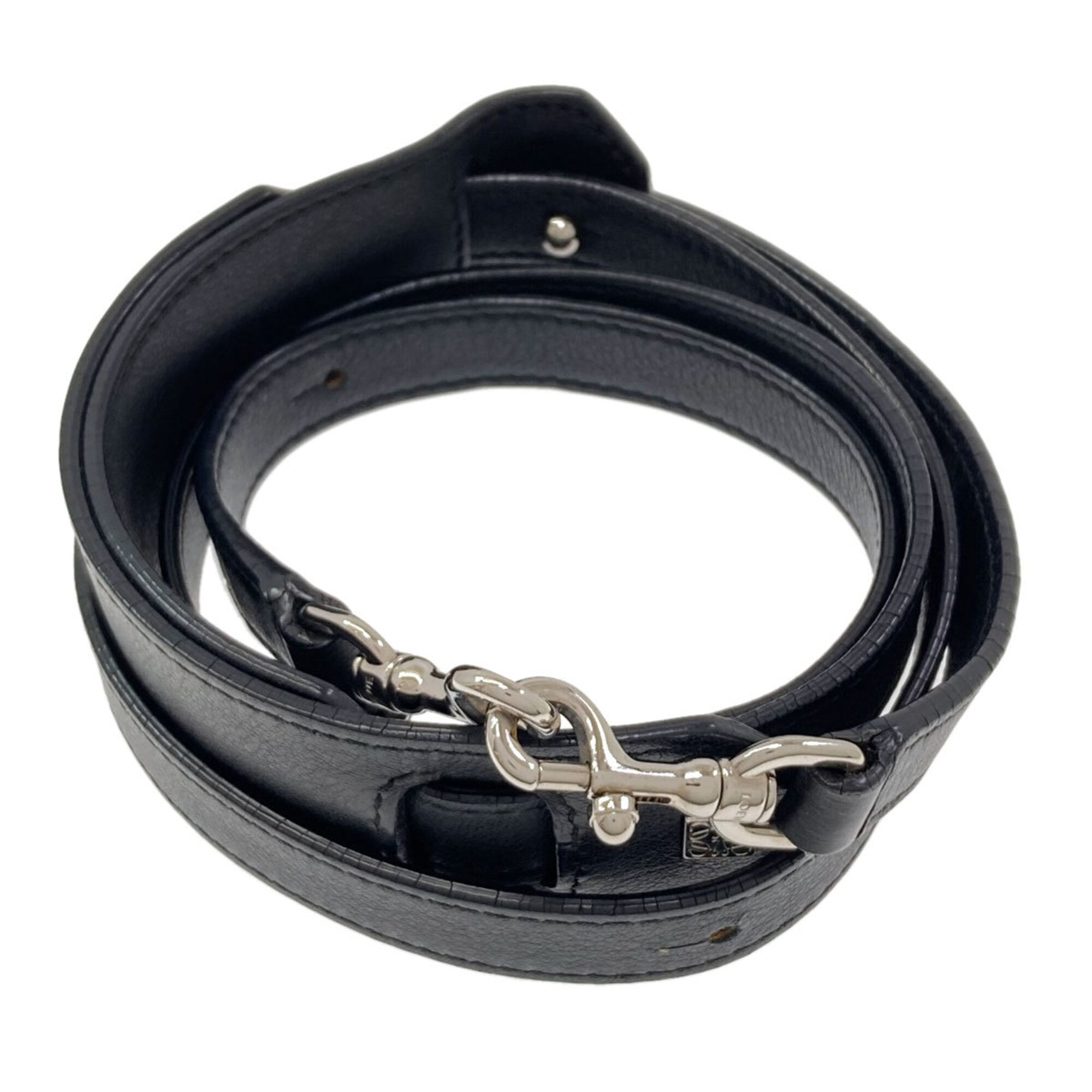 Loewe Black Leather Handbag (Pre-Owned)