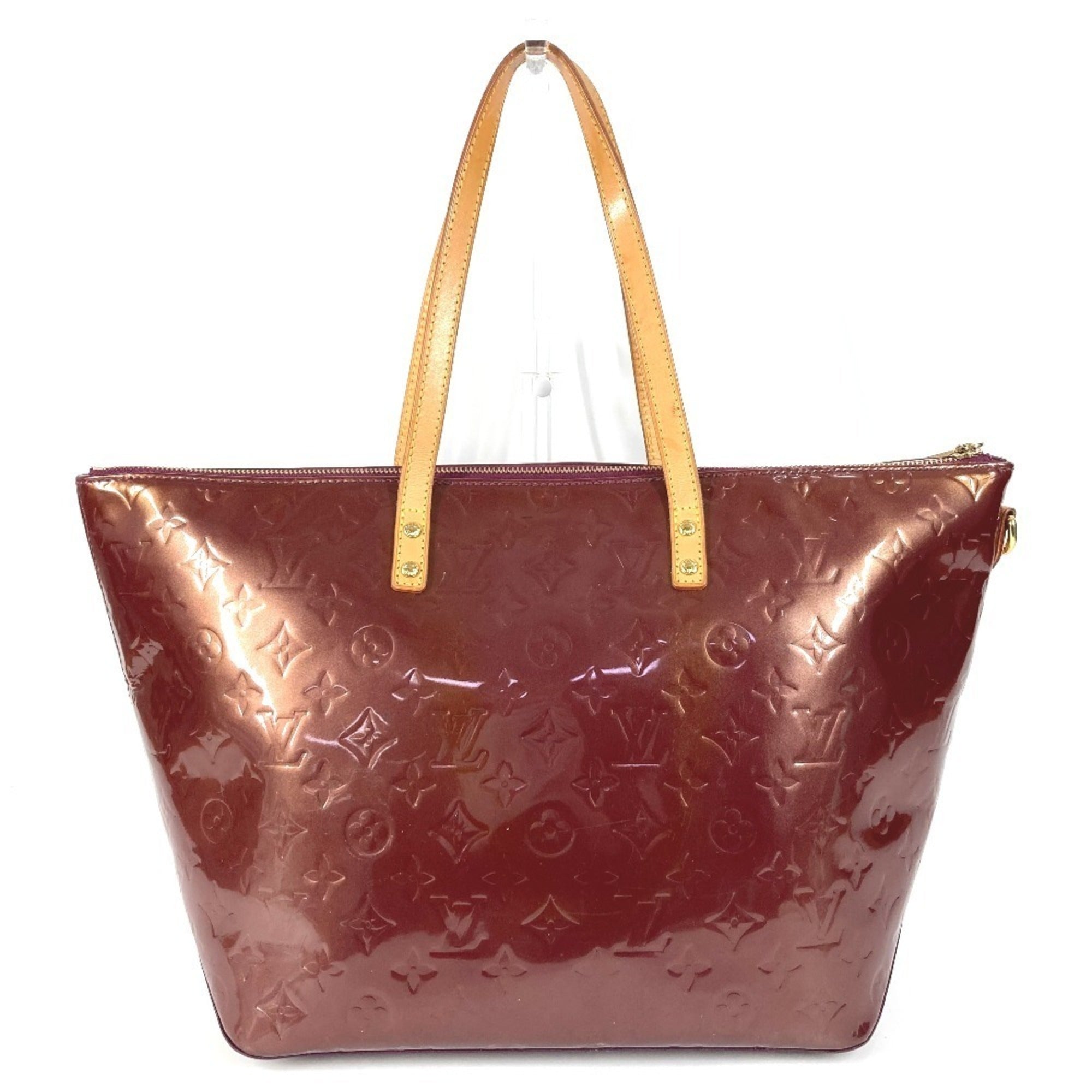 Louis Vuitton Purple Monogram Vernis Canvas Shoulder Bag Tote Bag (Pre-Owned)