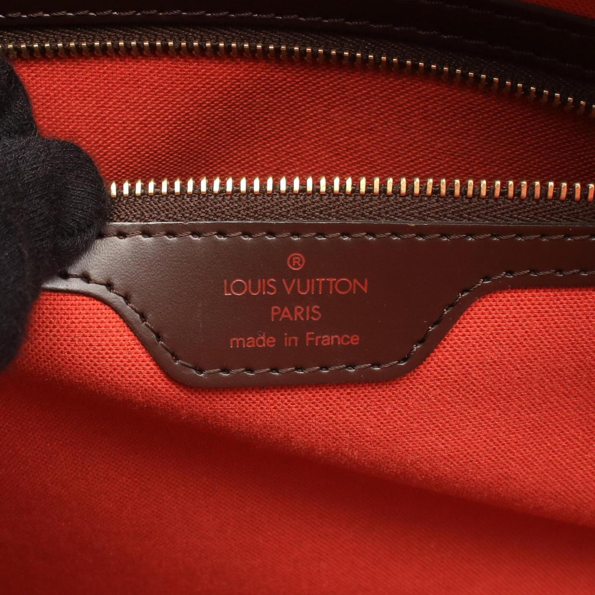 Louis Vuitton Brown Coated Canvas Leather Handbag (Pre-Owned)