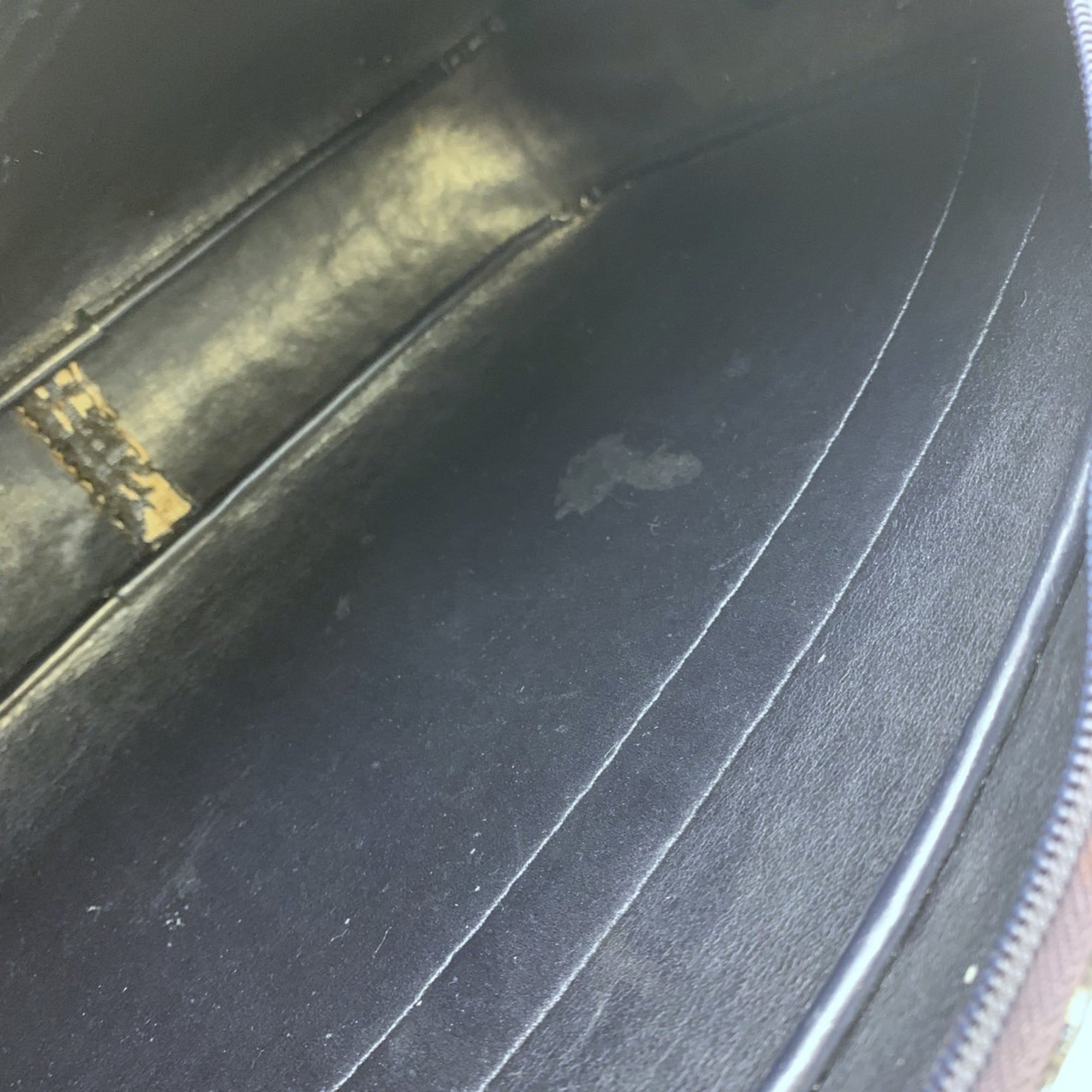 Christian Dior Trotter Brown Canvas Leather Shoulder Bag (Pre-Owned)