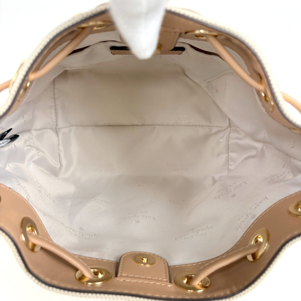 Kate Spade Beige Canvas Handbag (Pre-Owned)