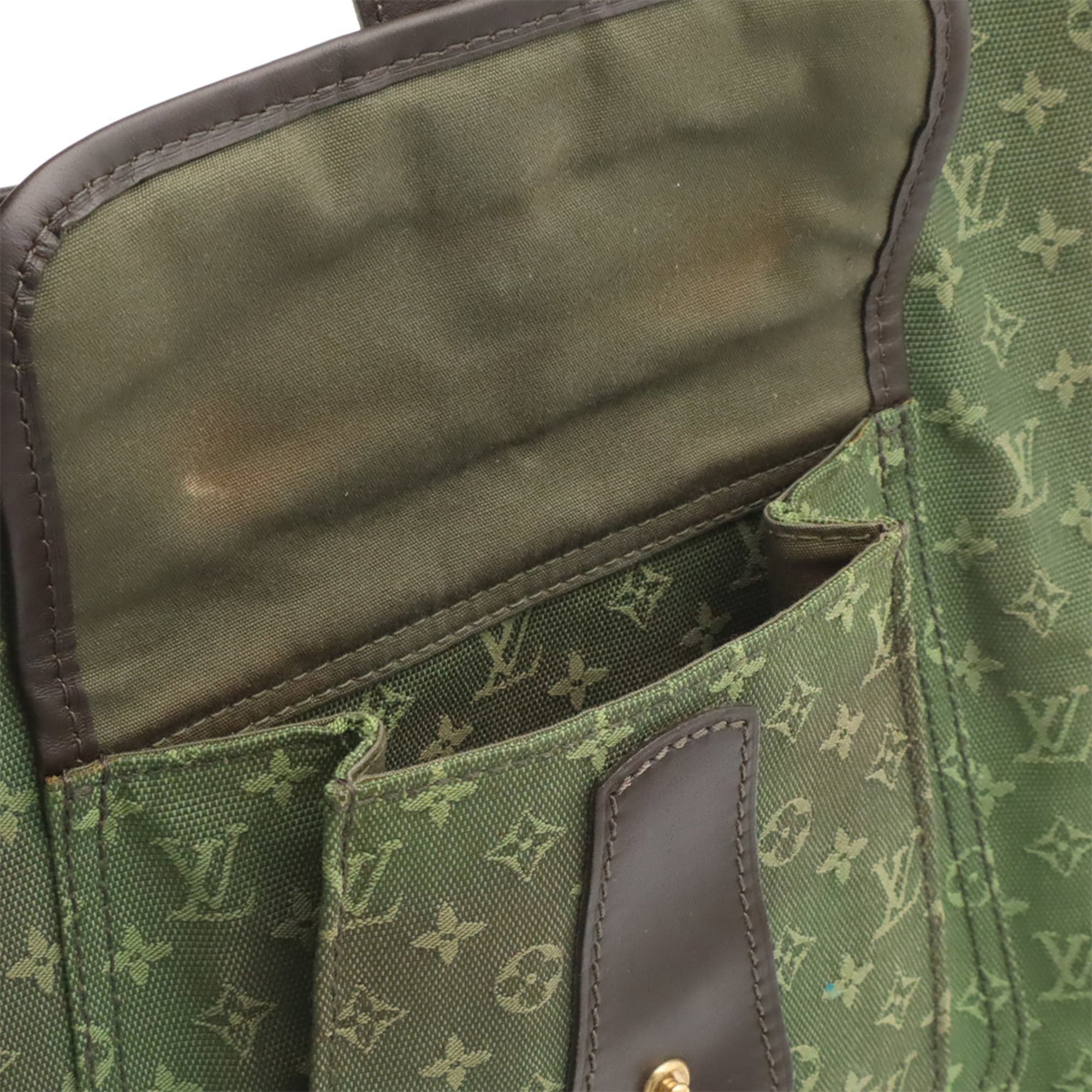 Louis Vuitton Green Monogram Tst Khaki Monogram Mini Shoulder Bag (Pre-Owned)